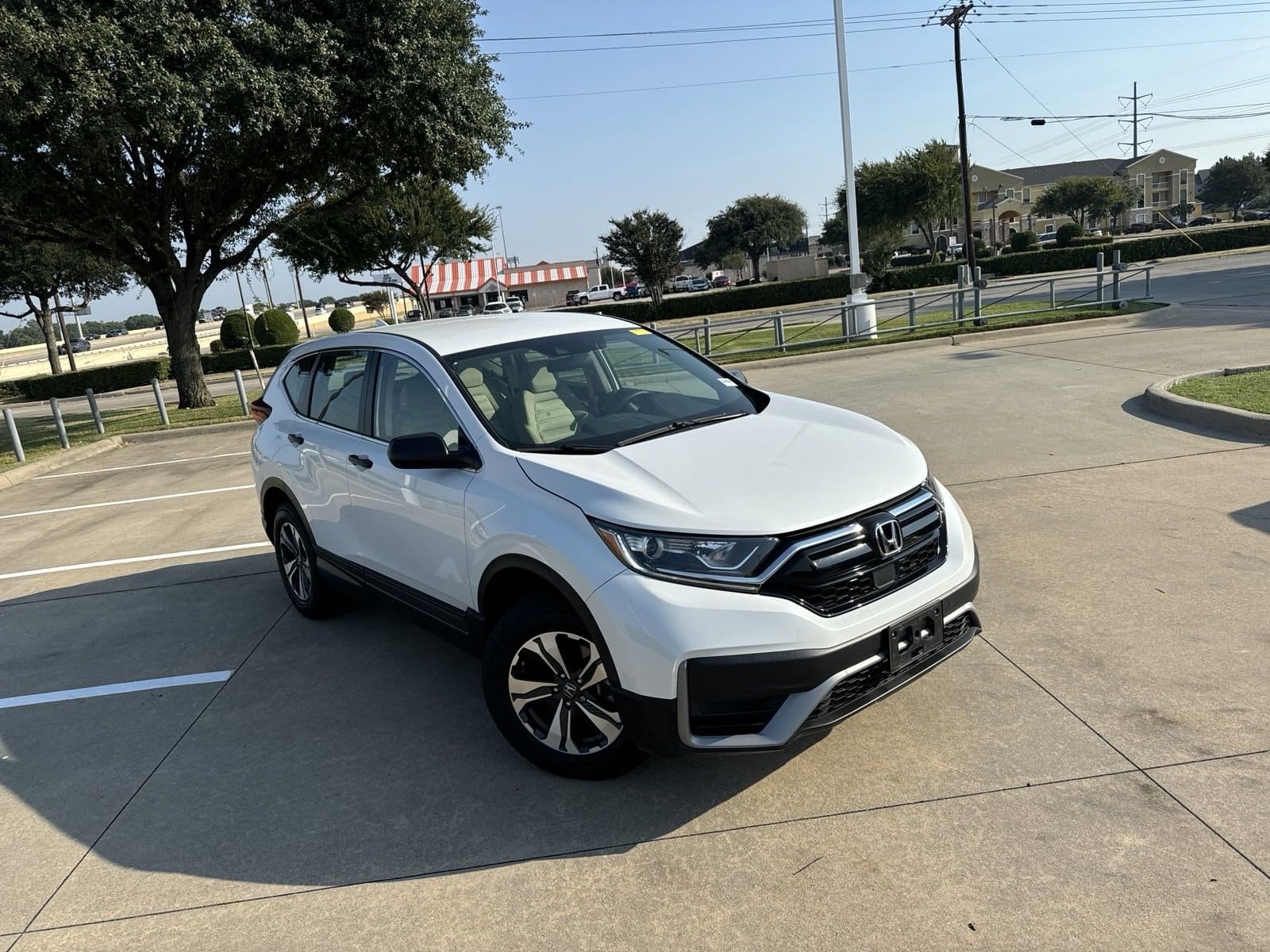 Certified 2021 Honda CR-V LX with VIN 2HKRW2H25MH643489 for sale in Mckinney, TX