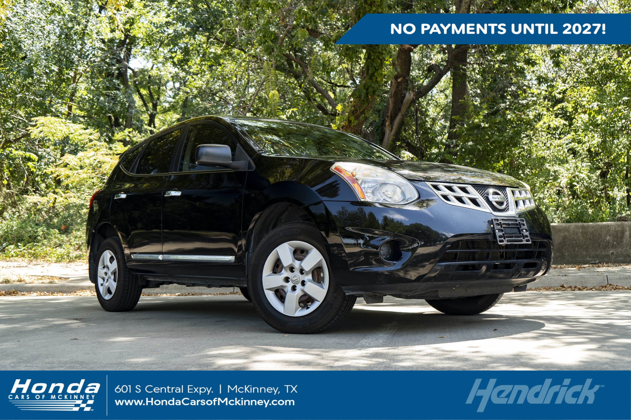 Used 2013 Nissan Rogue S with VIN JN8AS5MT9DW536078 for sale in McKinney, TX