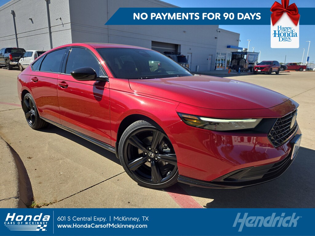 New 2025 Honda Accord Hybrid Sport-L Sedan