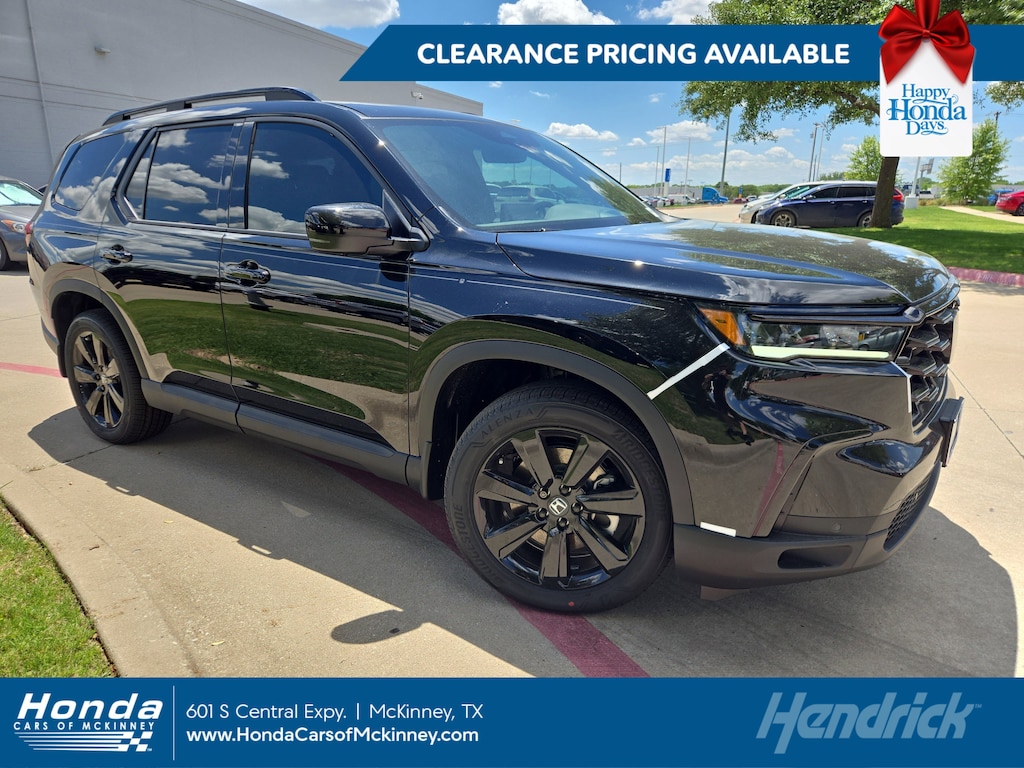 New 2025 Honda Pilot Black Edition SUV
