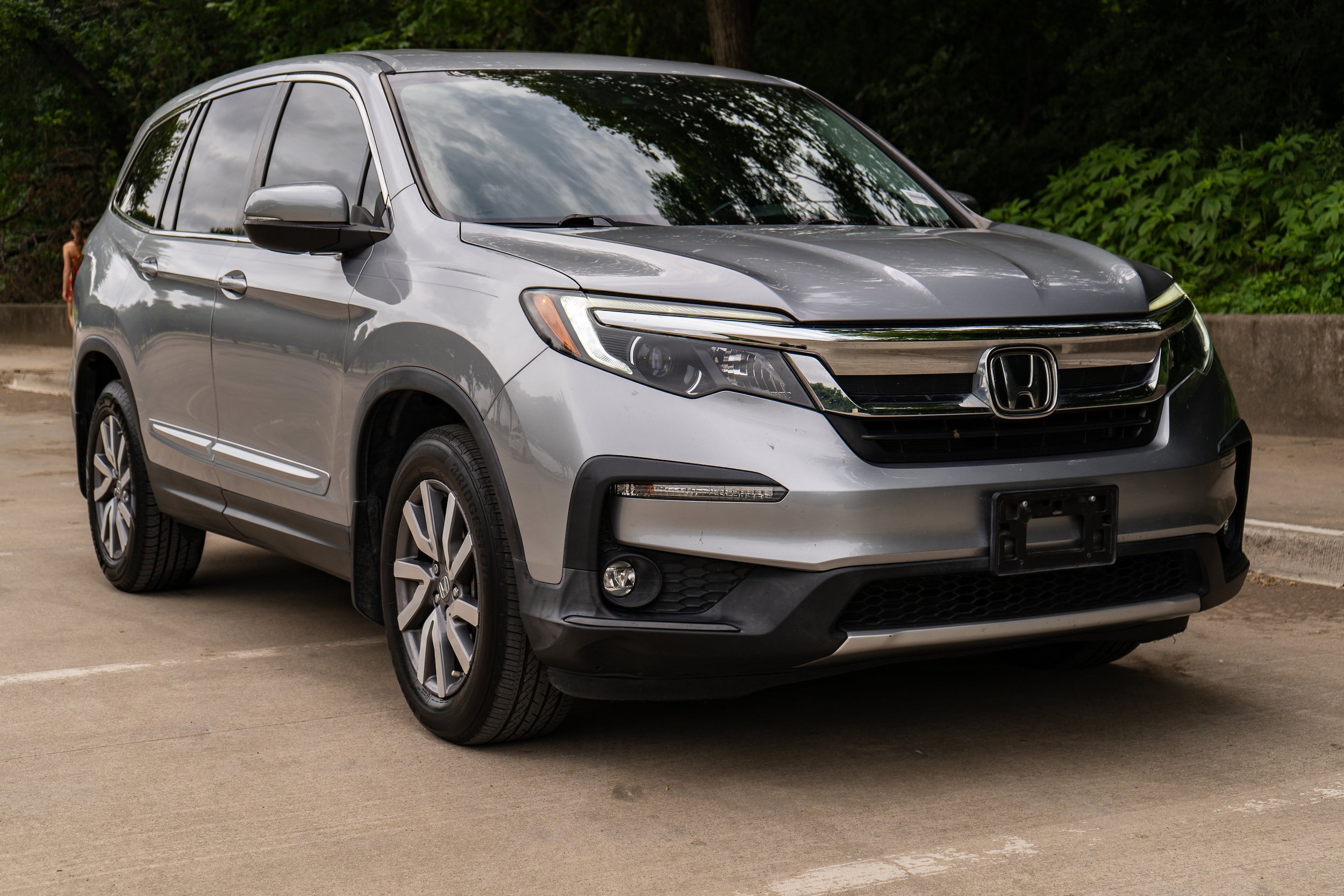 Used 2019 Honda Pilot EX-L with VIN 5FNYF5H56KB035919 for sale in Mckinney, TX