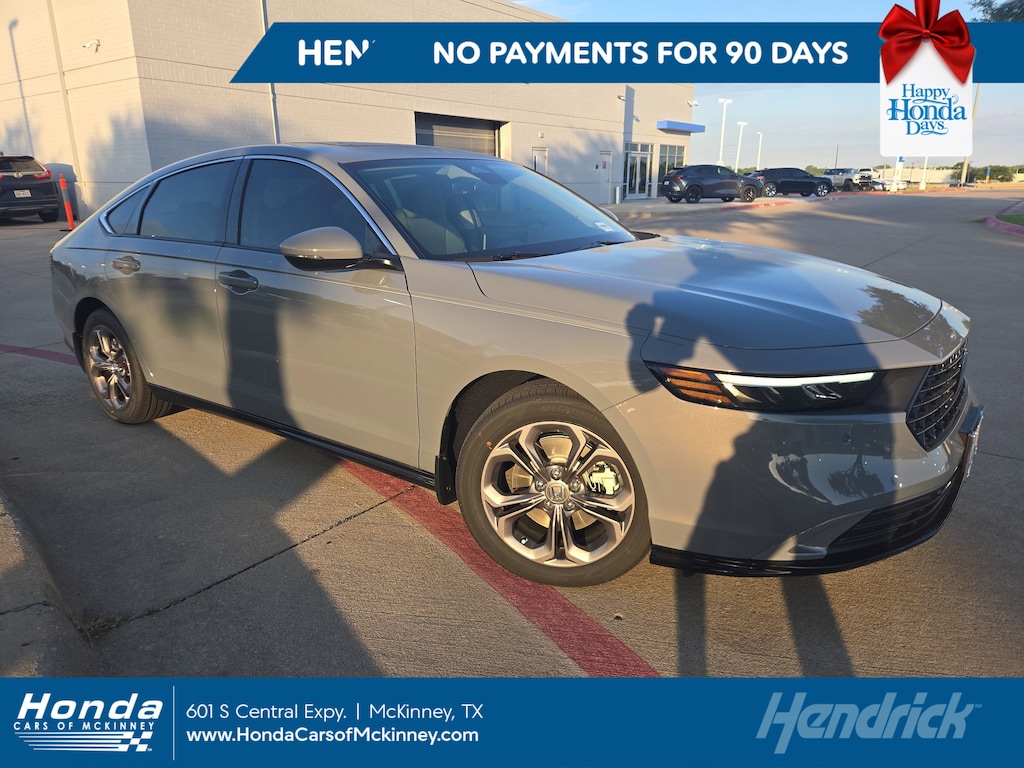 New 2025 Honda Accord Hybrid EX-L Sedan