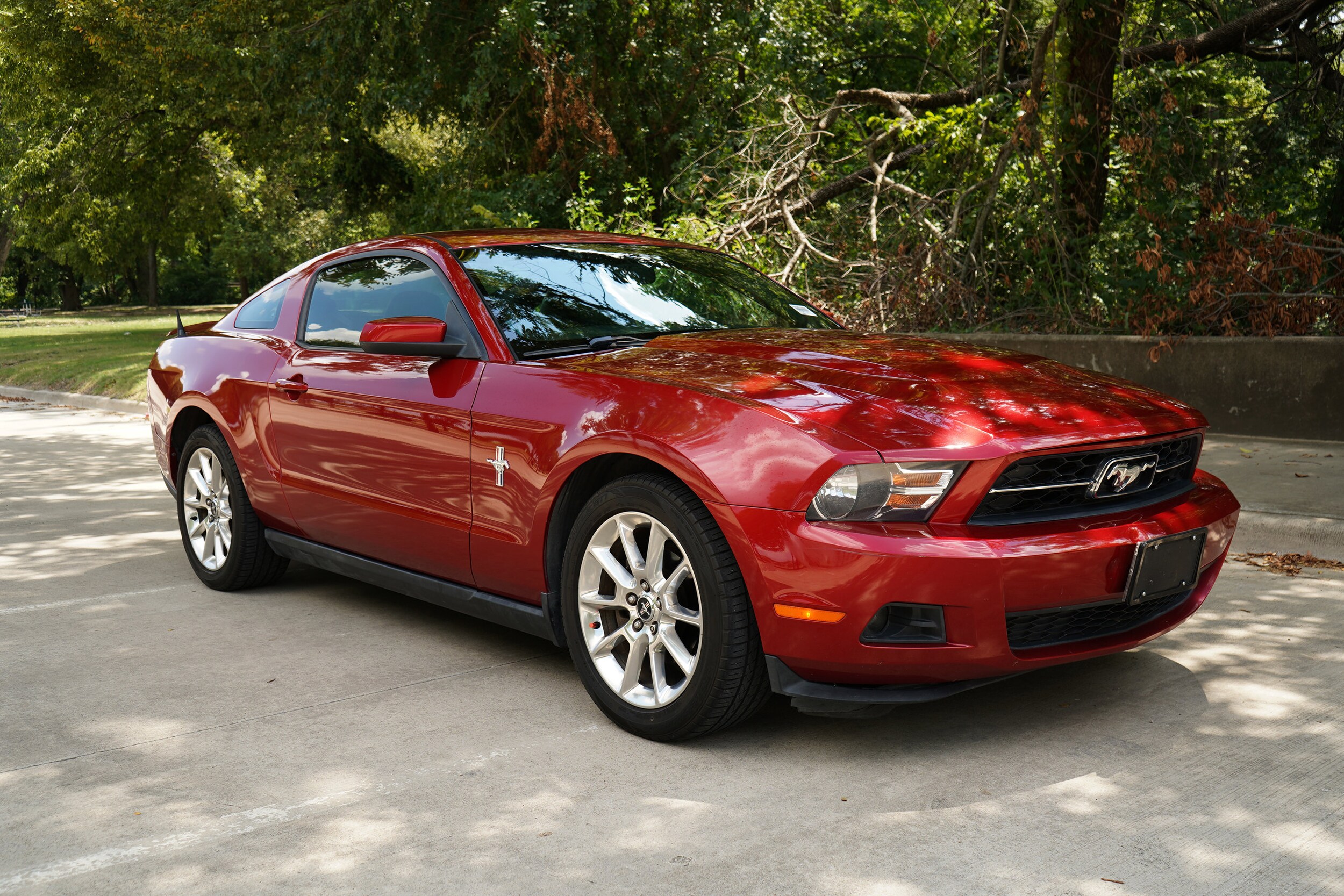 Used 2010 Ford Mustang V6 Premium with VIN 1ZVBP8AN0A5145425 for sale in McKinney, TX