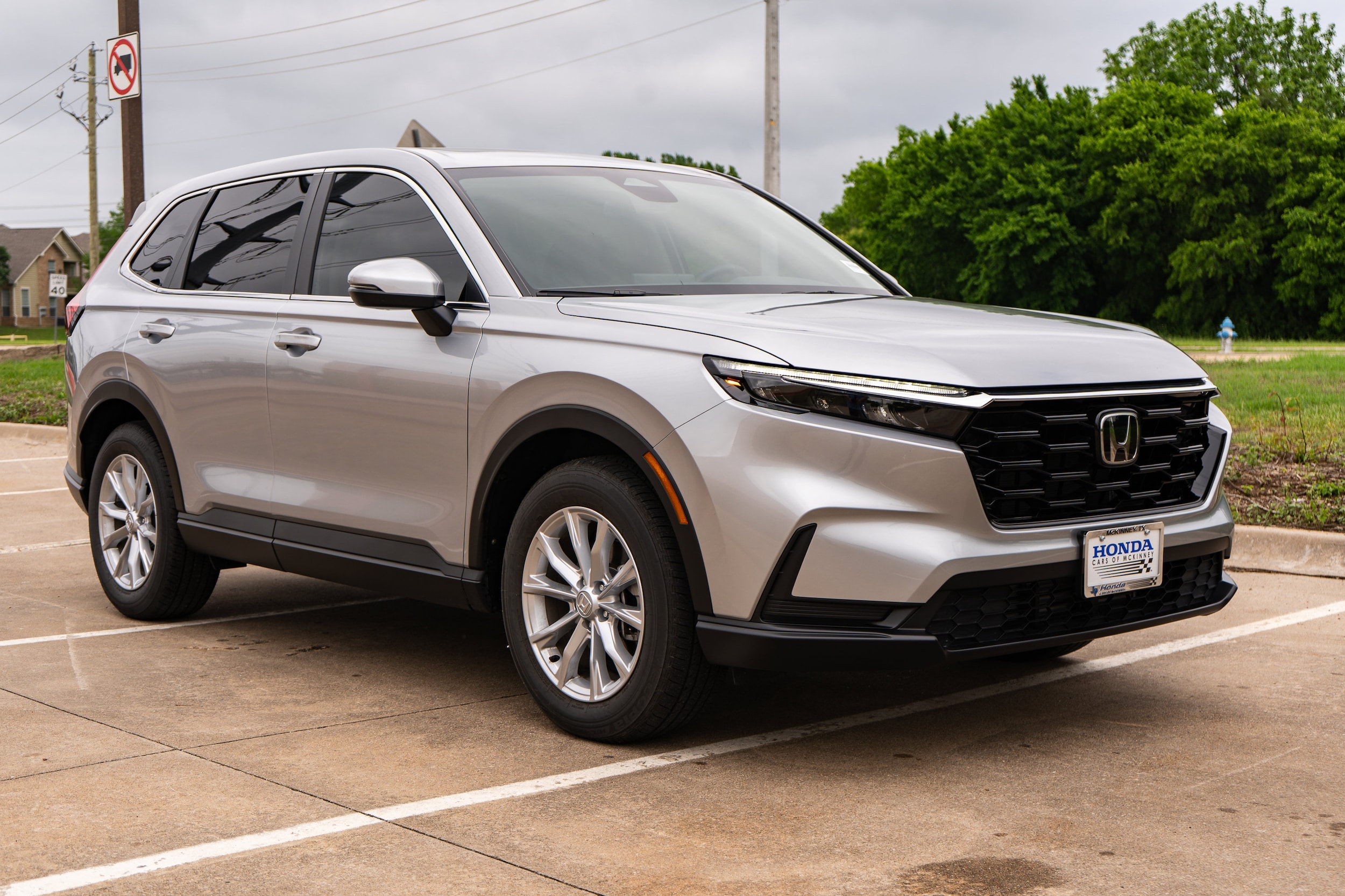 Certified 2025 Honda CR-V EX with VIN 2HKRS4H46SH461757 for sale in Mckinney, TX
