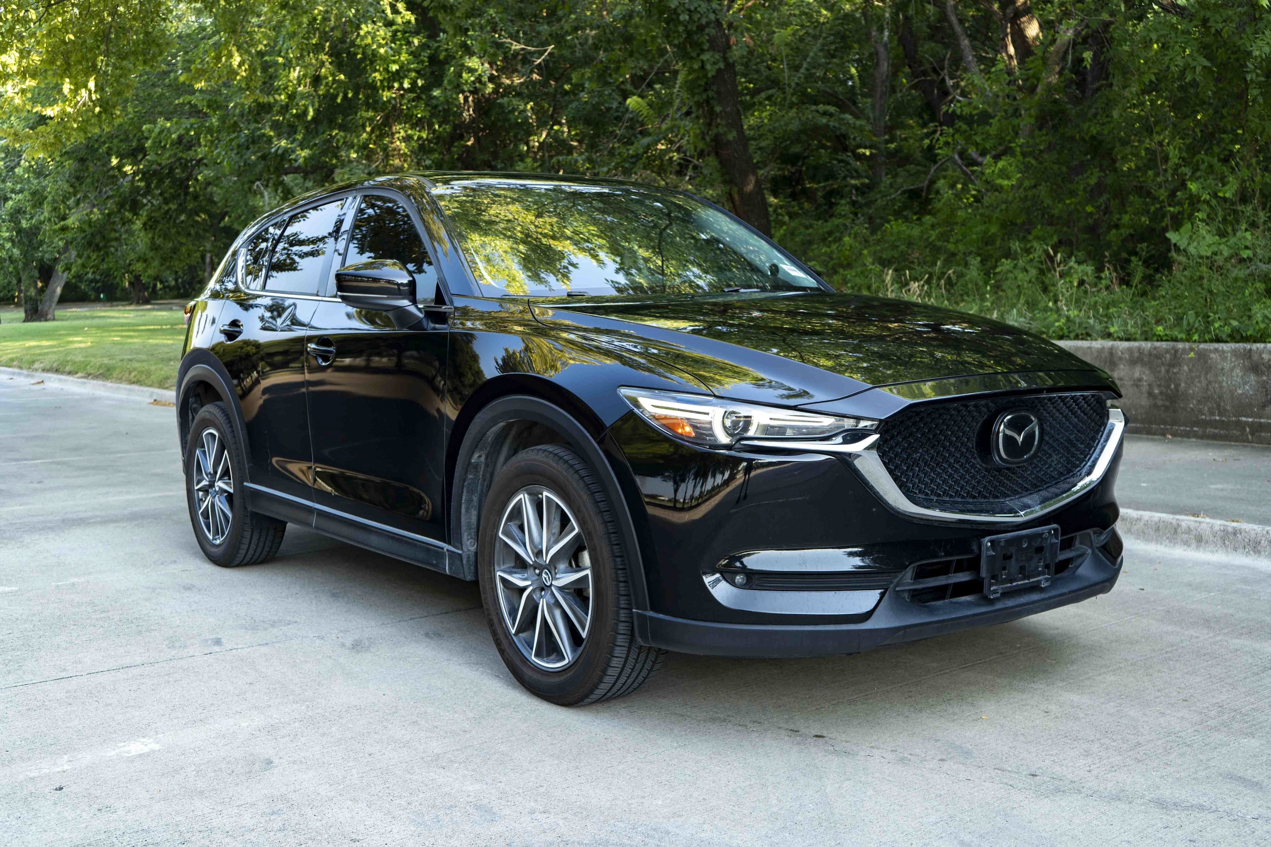 Used 2018 Mazda CX-5 Grand Touring with VIN JM3KFADM8J1451528 for sale in McKinney, TX