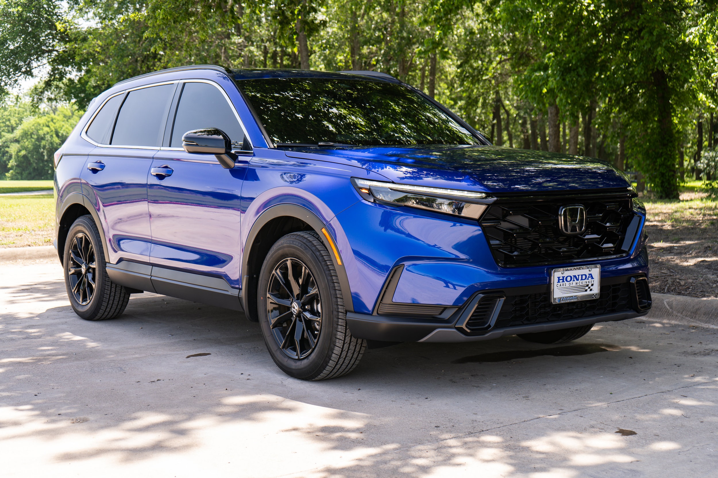 Certified 2025 Honda CR-V Sport with VIN 7FARS6H55SE037977 for sale in Mckinney, TX