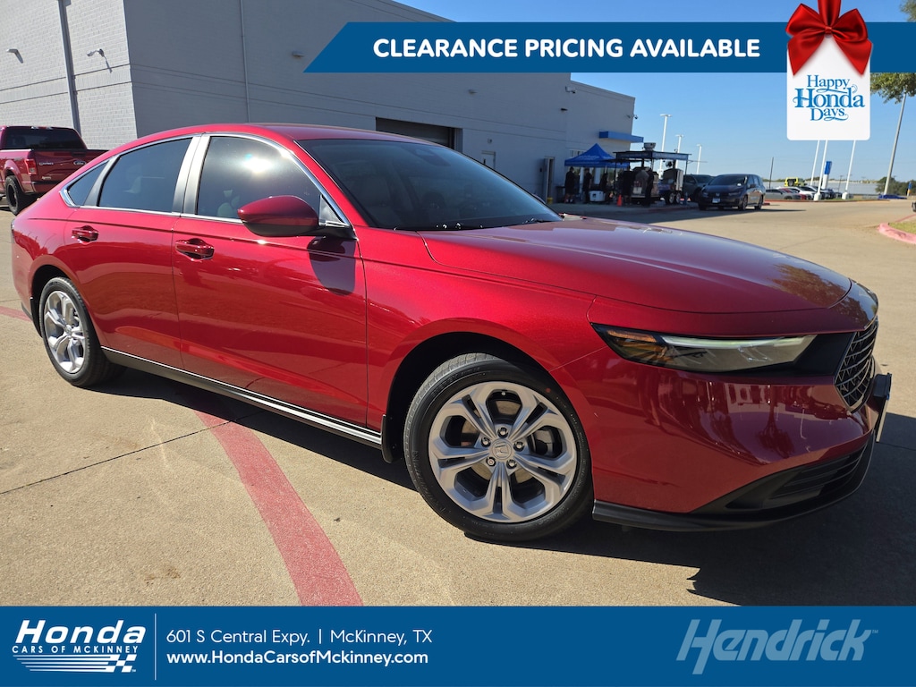 New 2025 Honda Accord LX Sedan