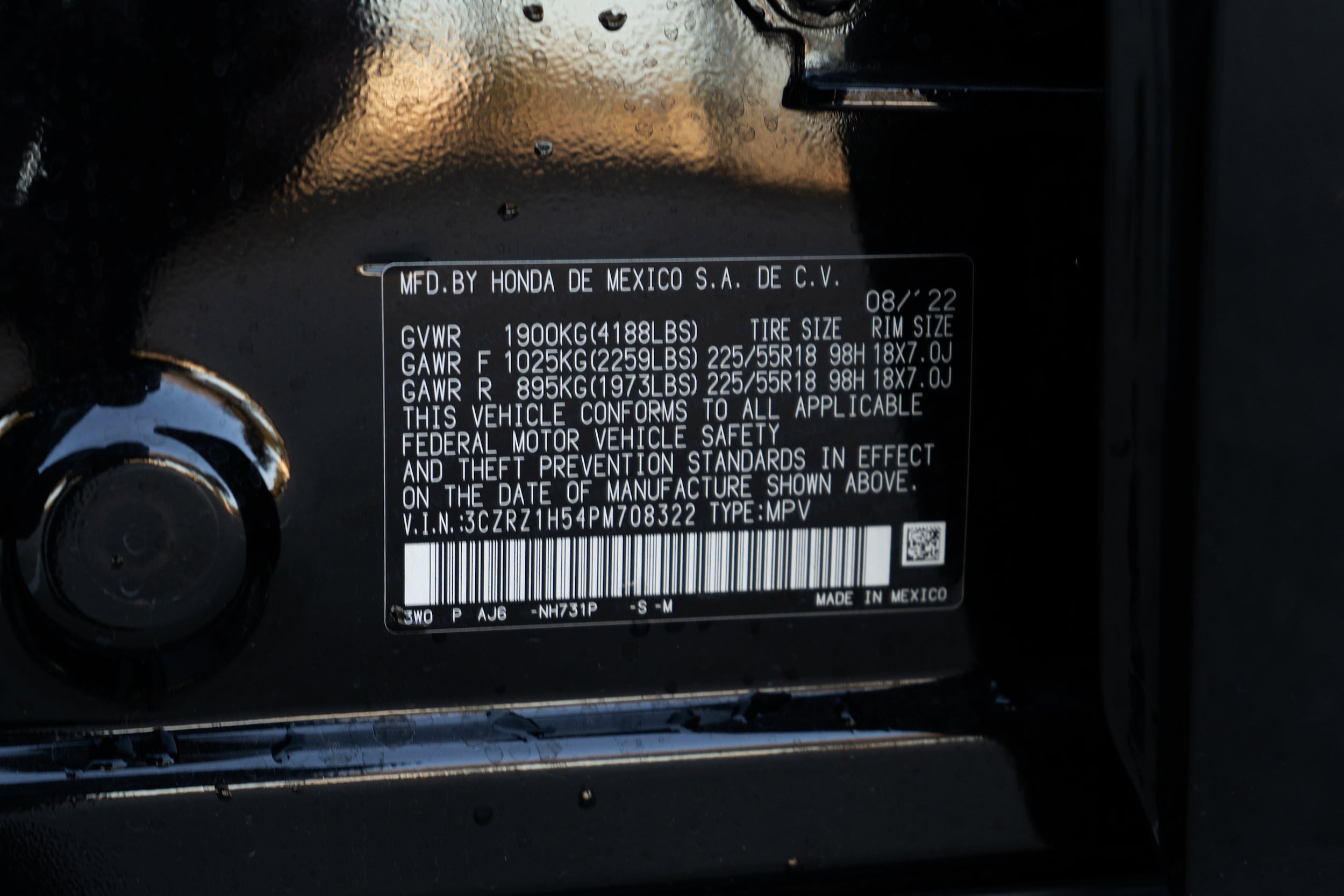 Used 2023 Honda HR-V For Sale in McKinney, TX VIN