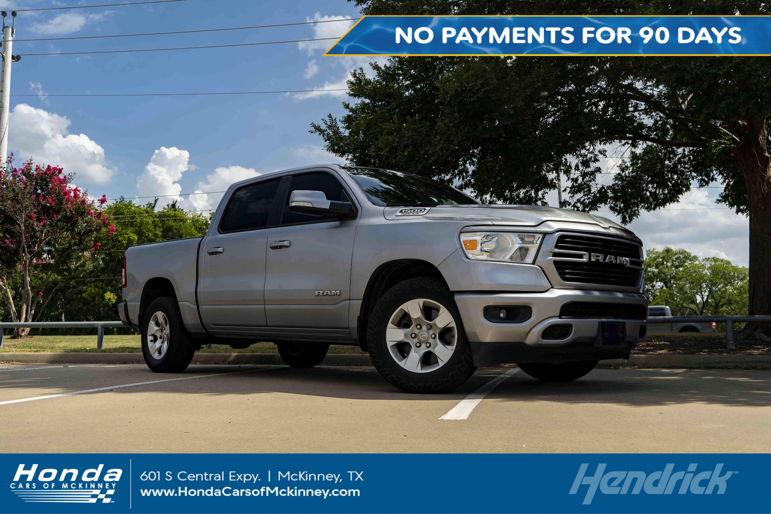 Used 2021 Ram 1500 For Sale in McKinney, TX VIN: 1C6RREFTXMN814913