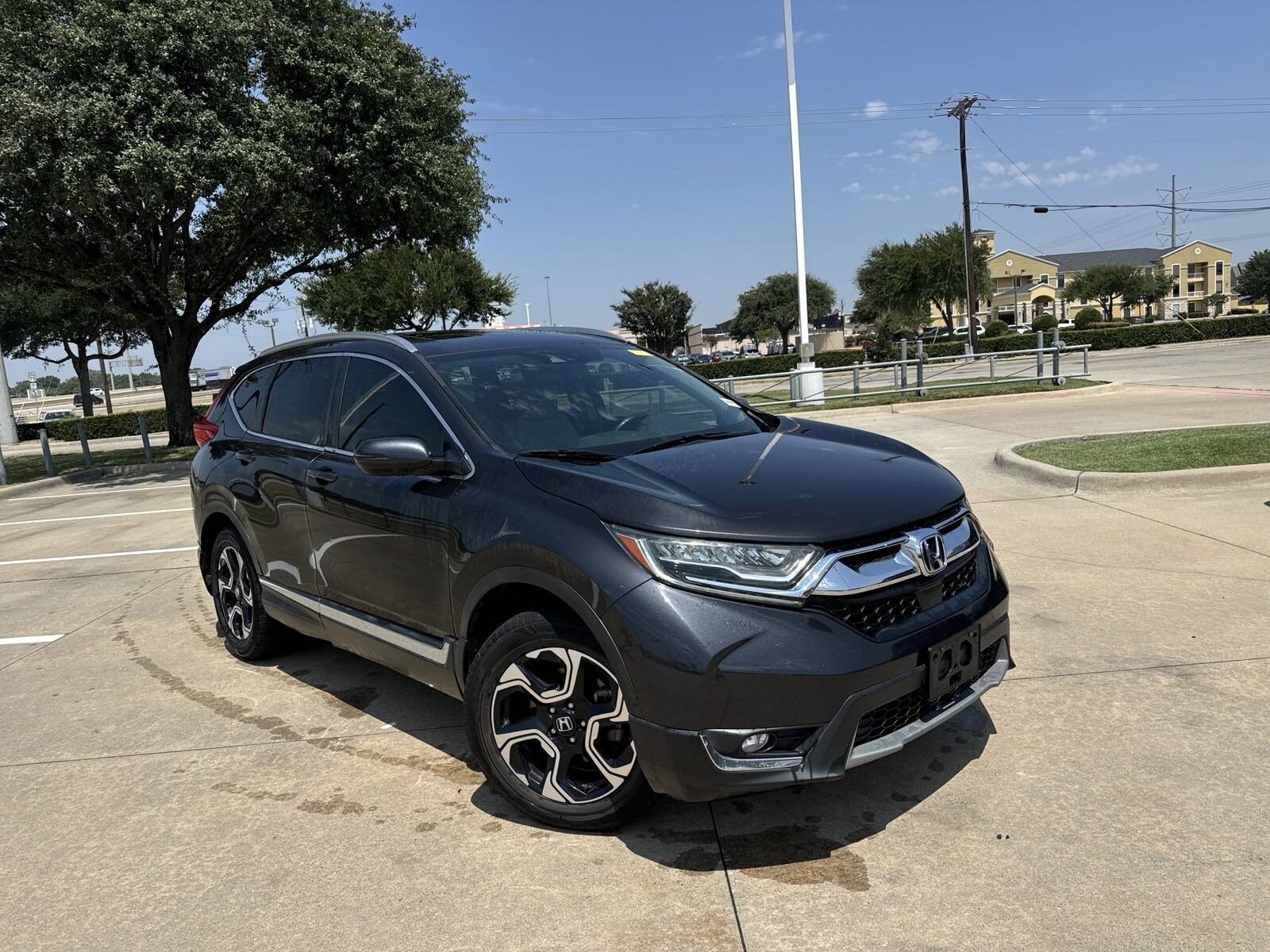 Certified 2017 Honda CR-V Touring with VIN 2HKRW1H98HH512053 for sale in Mckinney, TX