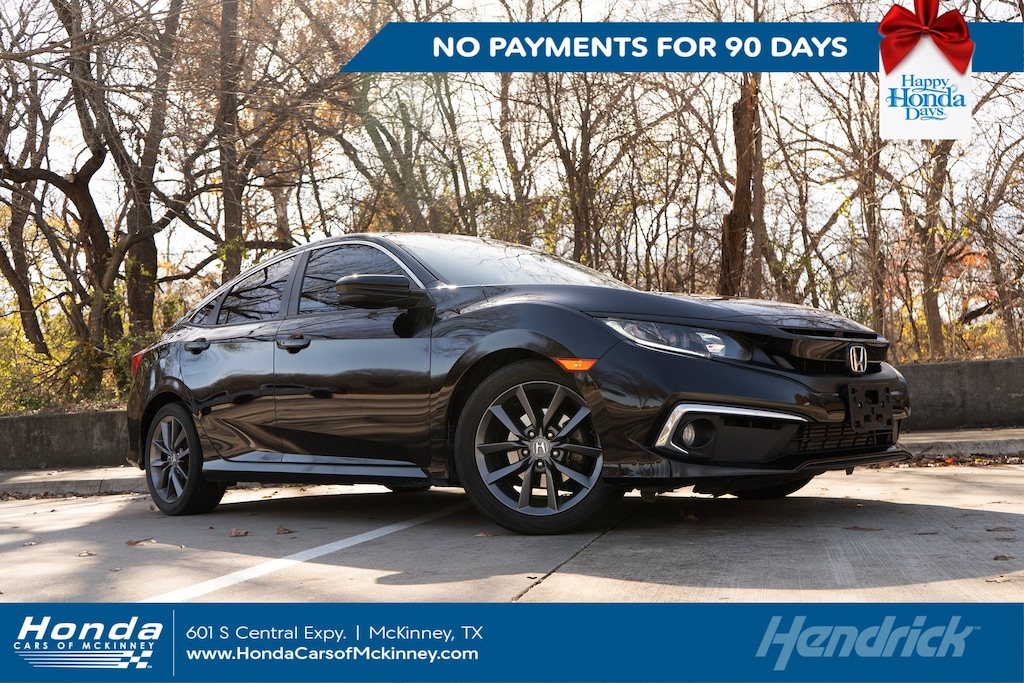 Certified 2019 Honda Civic EX Sedan