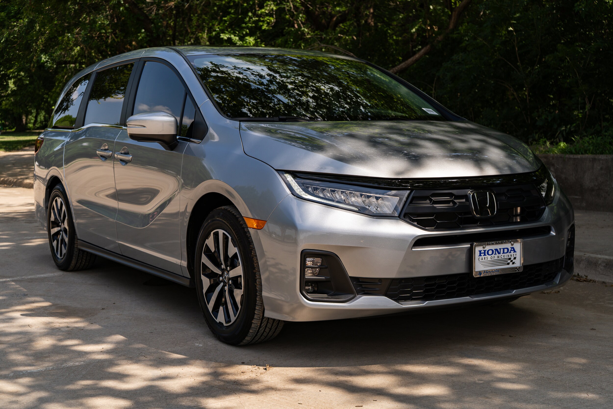 Certified 2025 Honda Odyssey EX-L with VIN 5FNRL6H63SB045643 for sale in Mckinney, TX