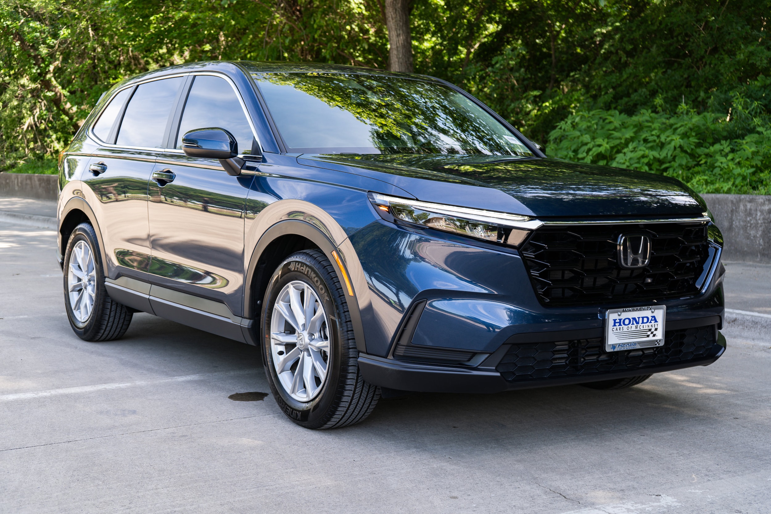 Certified 2025 Honda CR-V EX with VIN 2HKRS3H44SH331163 for sale in Mckinney, TX