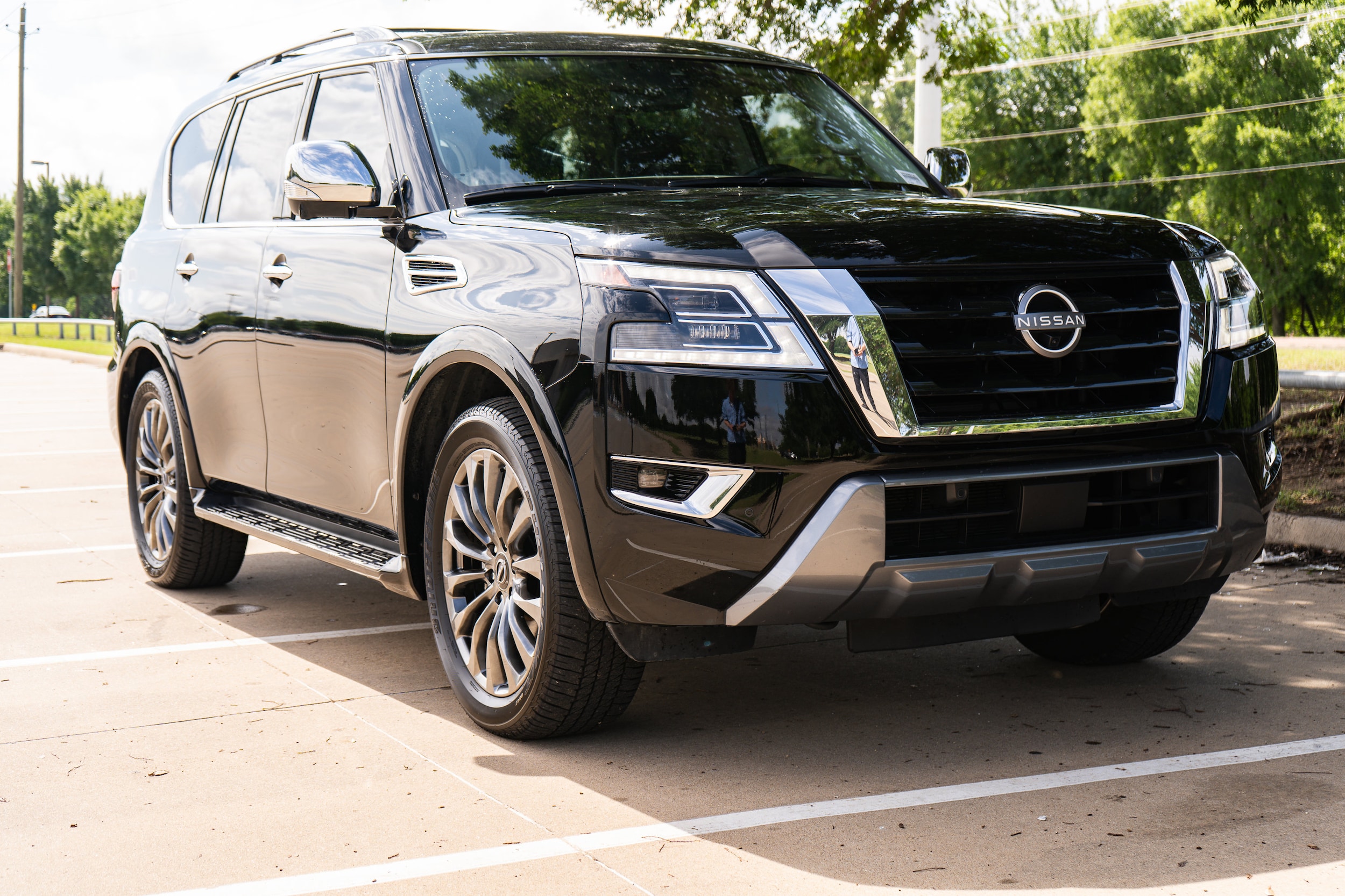 Used 2024 Nissan Armada Platinum with VIN JN8AY2CD6R9706166 for sale in Mckinney, TX