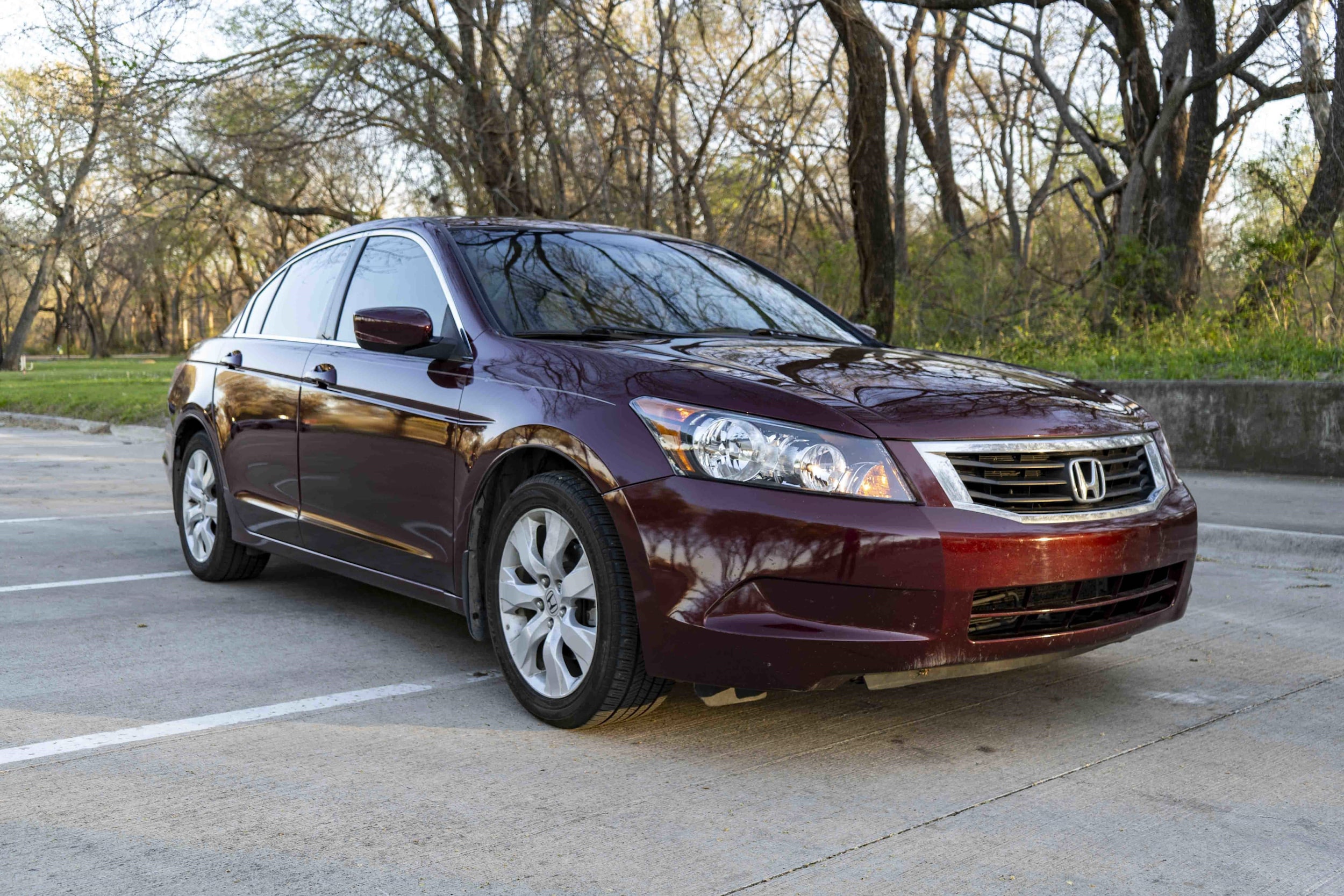 Used 2010 Honda Accord EX-L with VIN 1HGCP2F85AA174449 for sale in McKinney, TX