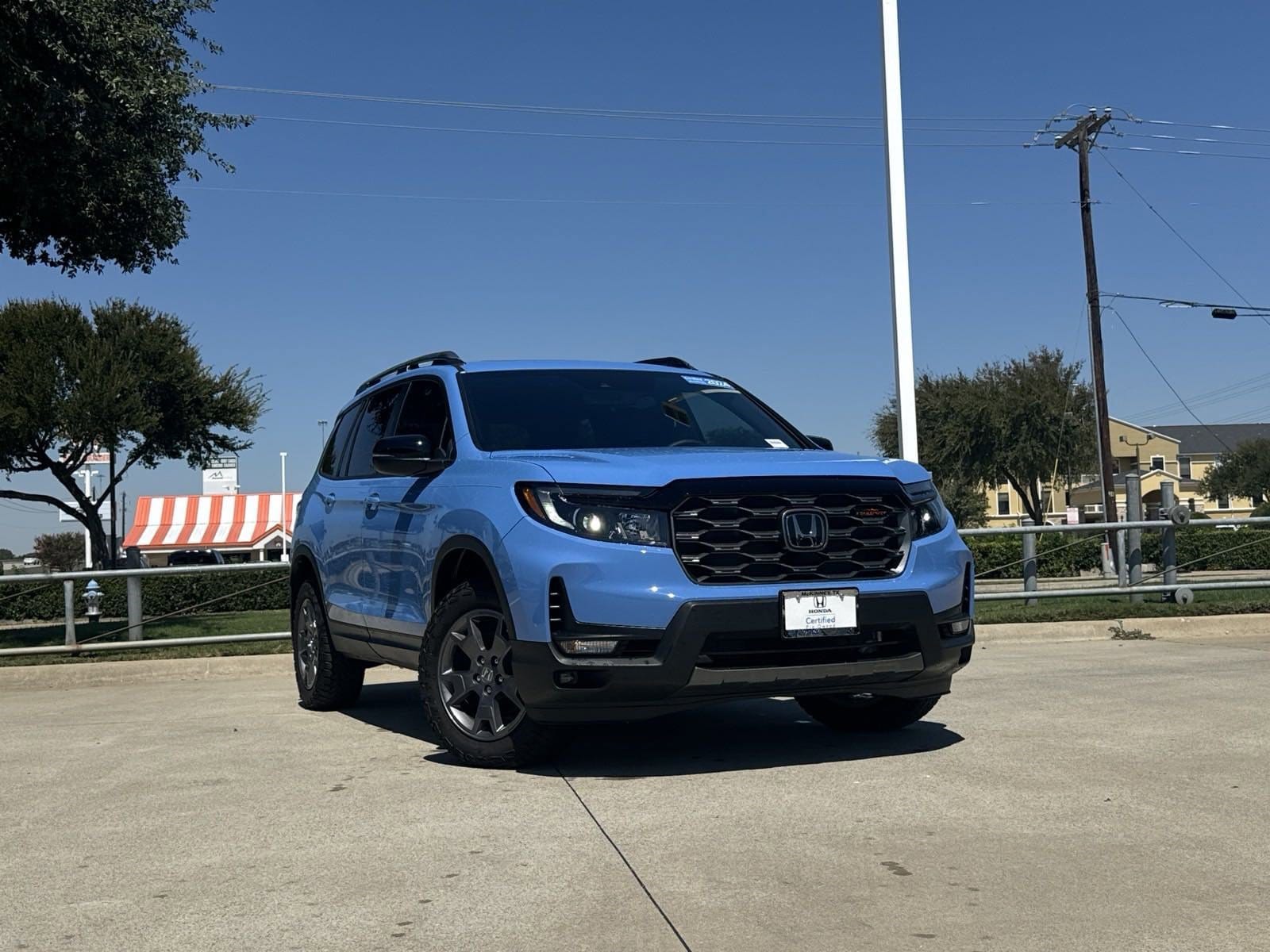 Certified 2024 Honda Passport TrailSport with VIN 5FNYF8H66RB011415 for sale in Mckinney, TX