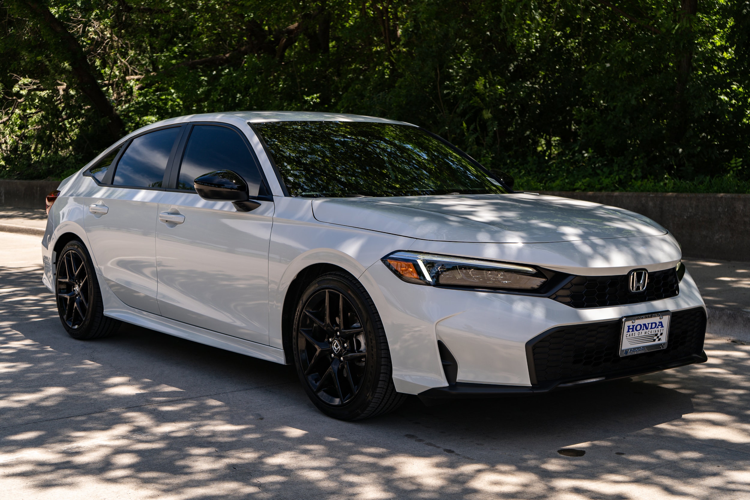 Certified 2025 Honda Civic Sport with VIN 2HGFE2F55SH568478 for sale in Mckinney, TX