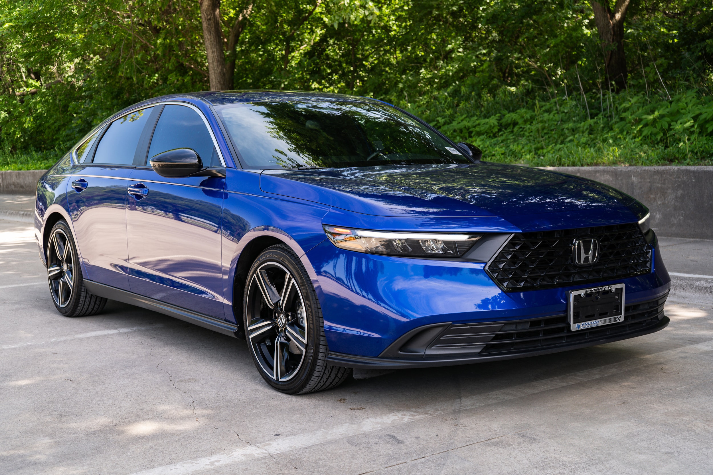 Certified 2024 Honda Accord Hybrid Sport with VIN 1HGCY2F5XRA050420 for sale in Mckinney, TX