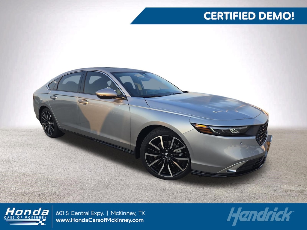 Certified 2025 Honda Accord Hybrid Touring Sedan