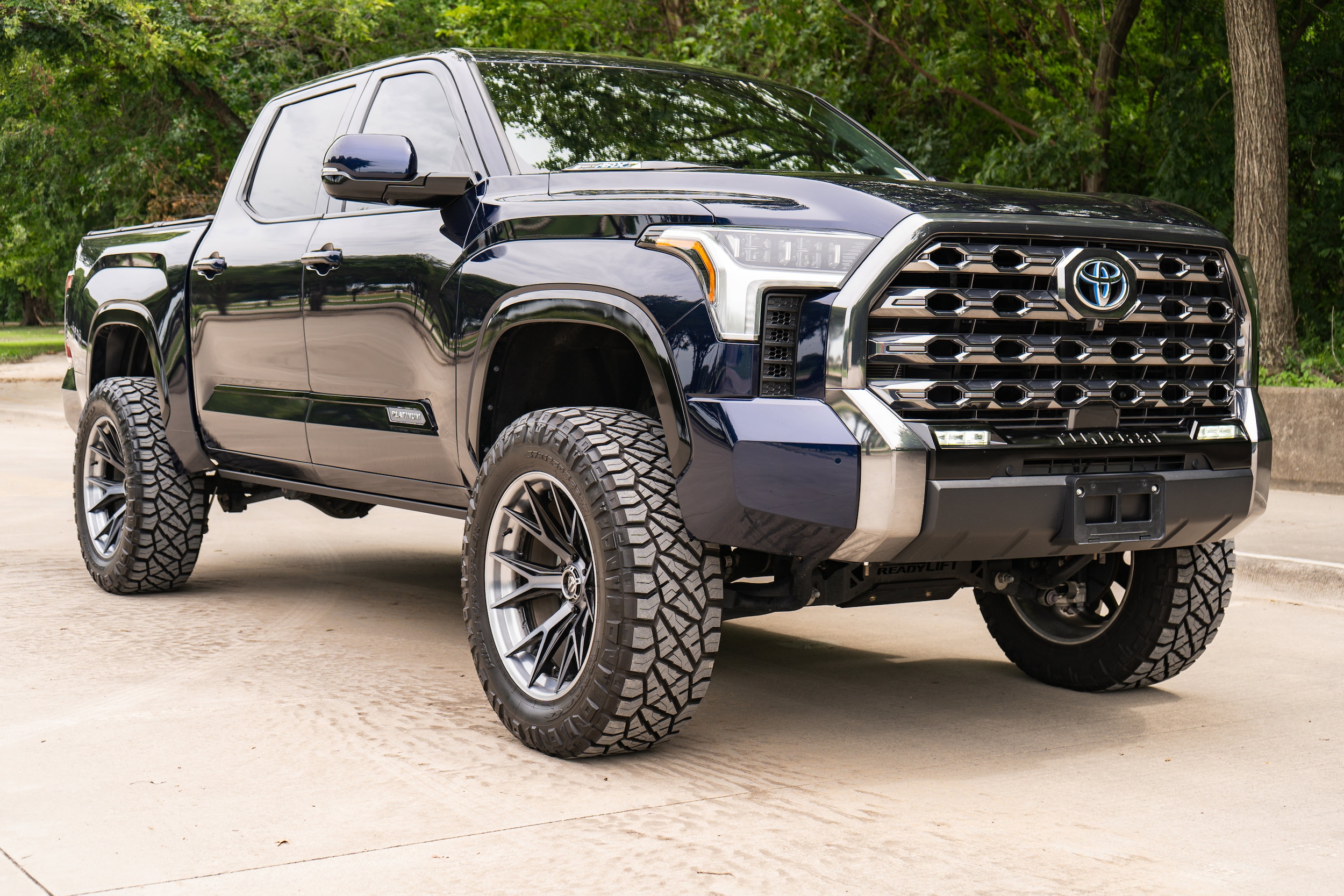 Used 2024 Toyota Tundra Platinum with VIN 5TFNC5DB0RX063917 for sale in Mckinney, TX