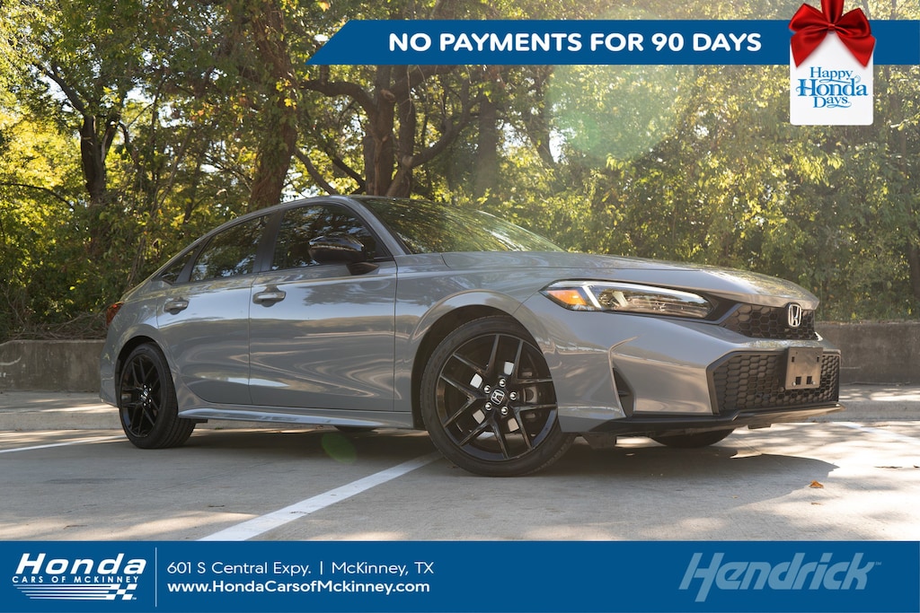 Certified 2025 Honda Civic Sport Sedan