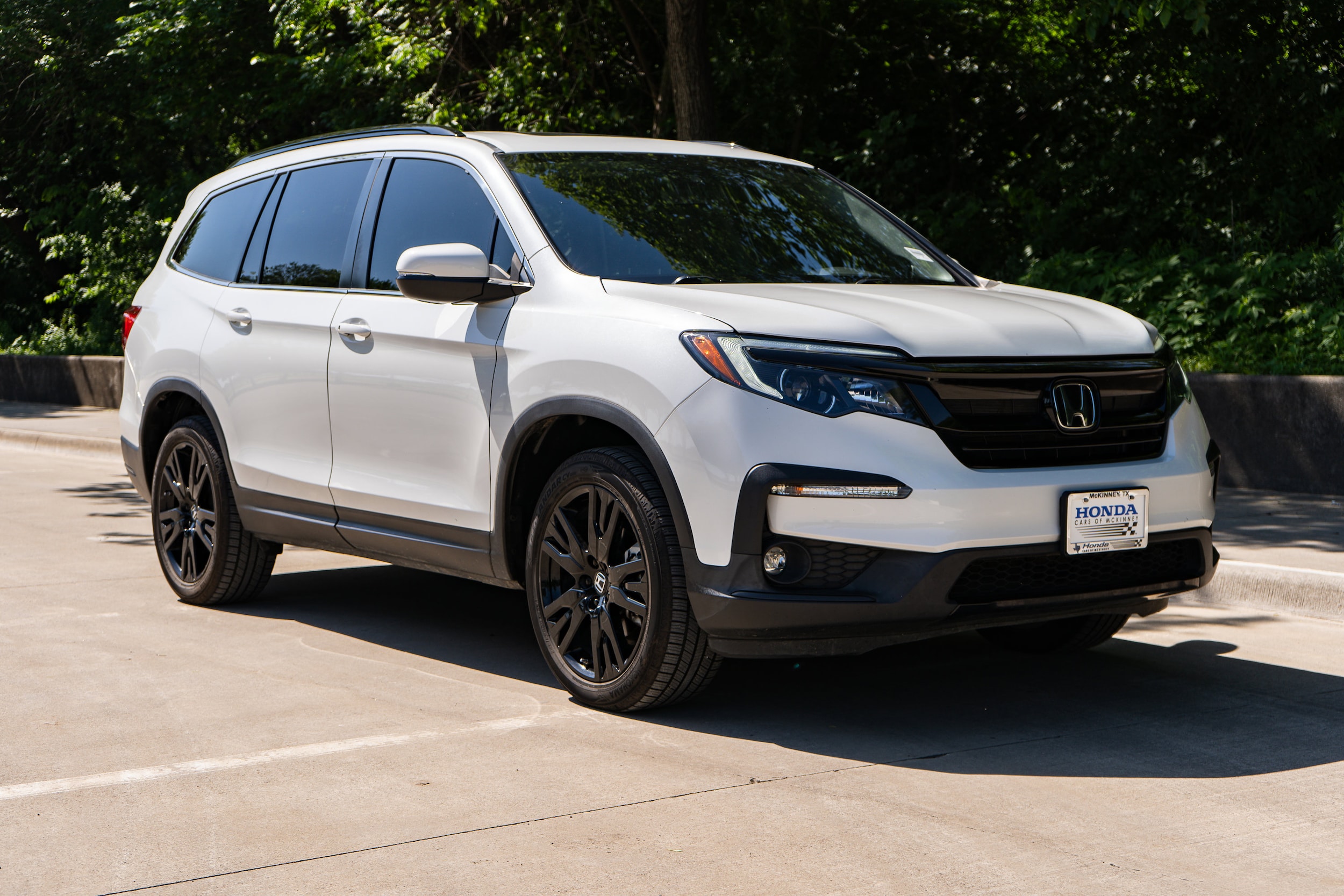 Certified 2022 Honda Pilot SE with VIN 5FNYF6H28NB010293 for sale in Mckinney, TX