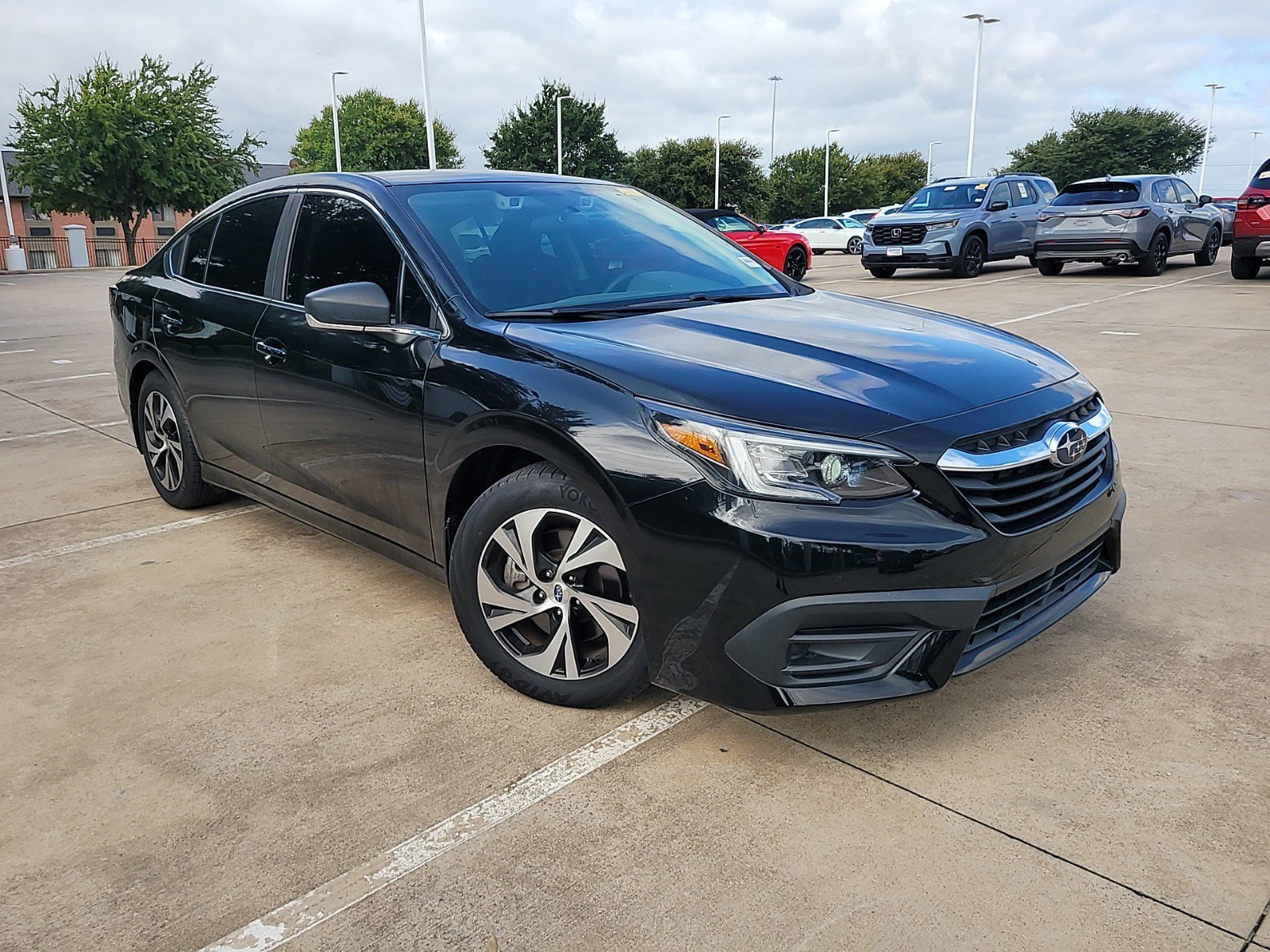 Used 2022 Subaru Legacy Base with VIN 4S3BWAB66N3003974 for sale in Mckinney, TX