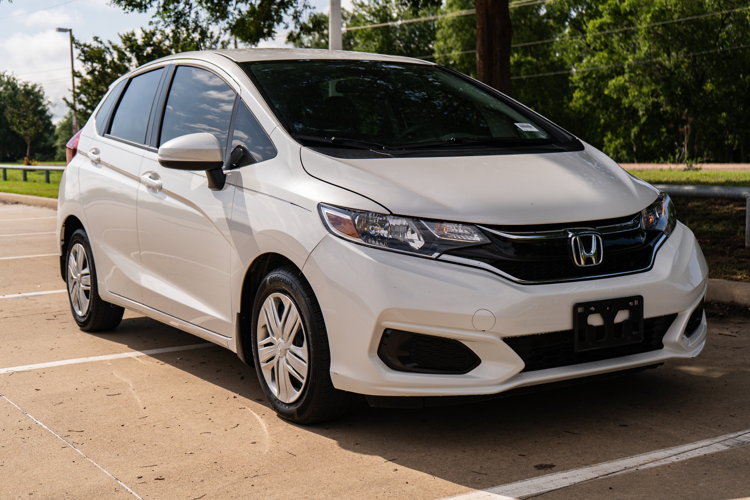Certified 2020 Honda Fit LX with VIN 3HGGK5H42LM721758 for sale in Mckinney, TX