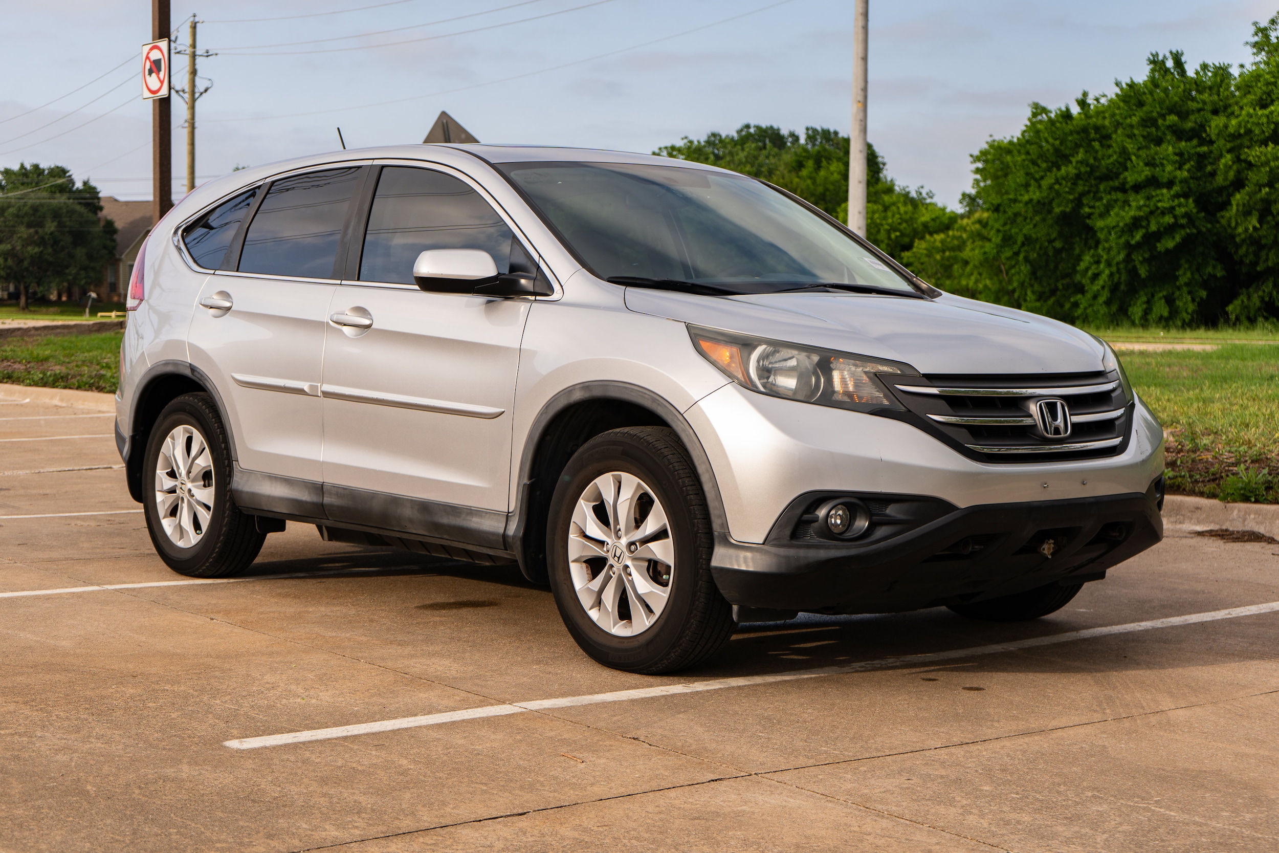 Used 2014 Honda CR-V EX with VIN 2HKRM3H54EH560210 for sale in Mckinney, TX