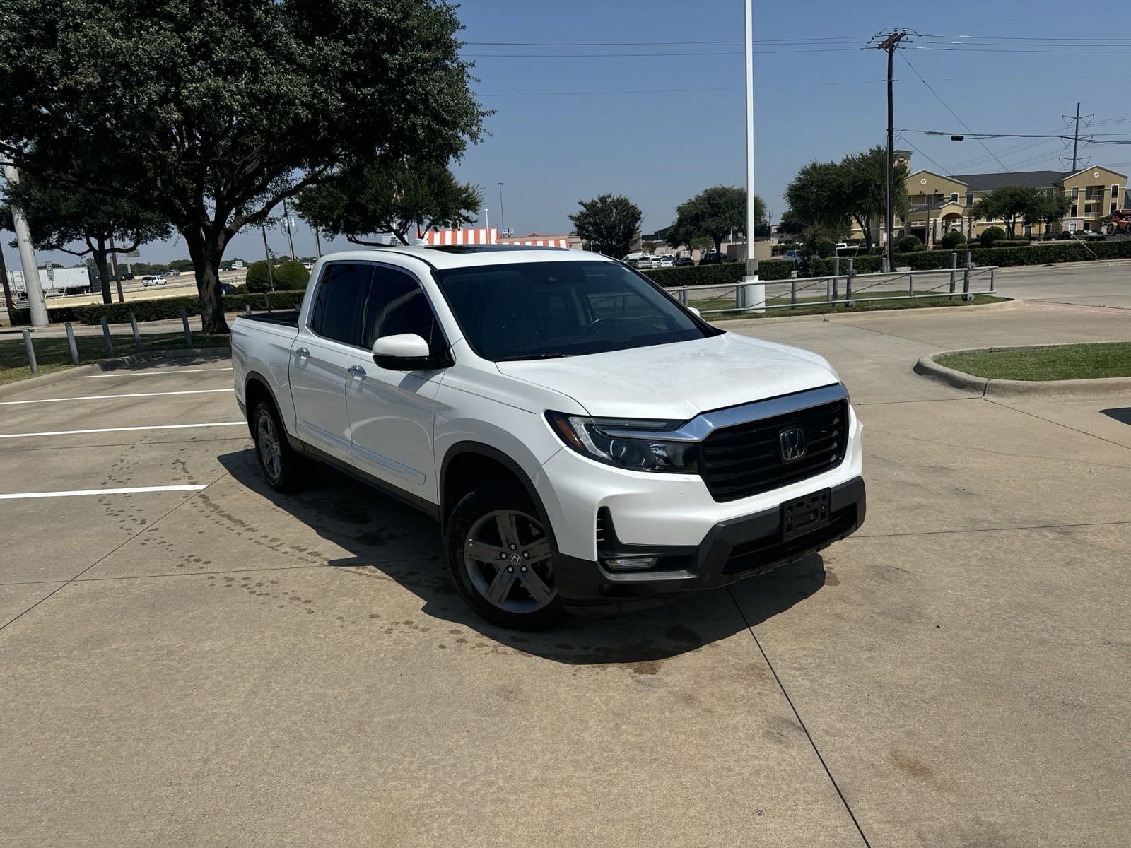 Used 2022 Honda Ridgeline RTL-E with VIN 5FPYK3F74NB004359 for sale in Mckinney, TX