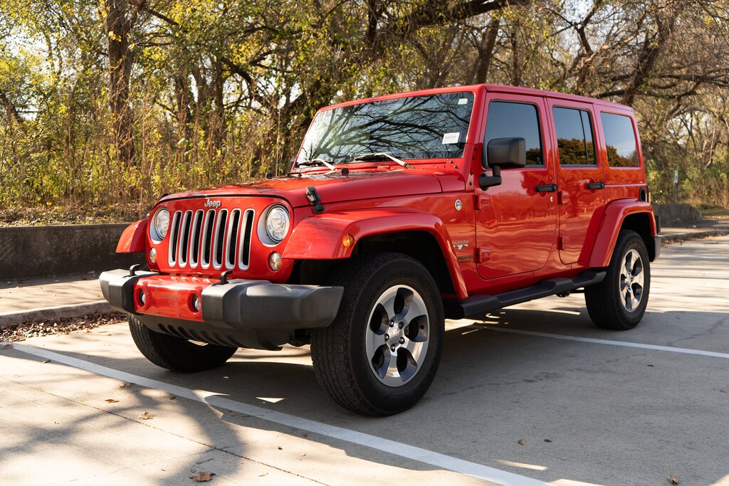 Used 2017 Jeep Wrangler Unlimited Sahara Convertible