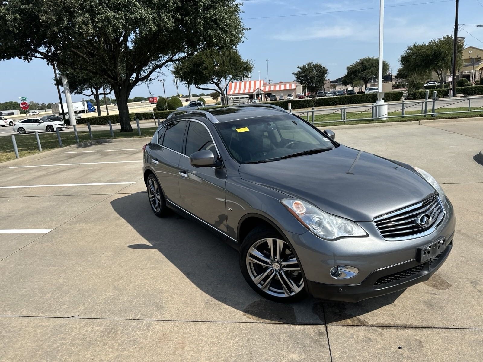 Used 2014 INFINITI QX50 Journey with VIN JN1BJ0HP8EM210498 for sale in Mckinney, TX