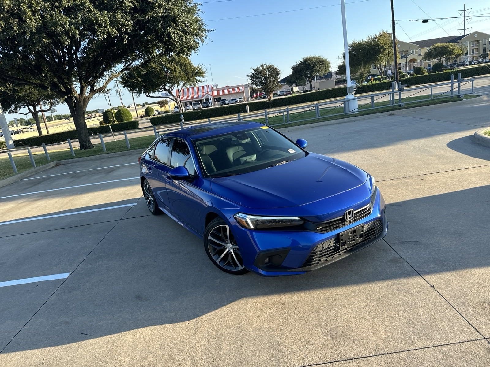 Certified 2024 Honda Civic Touring with VIN 2HGFE1F9XRH315308 for sale in Mckinney, TX