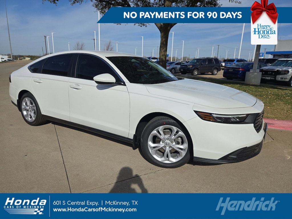 New 2025 Honda Accord LX Sedan