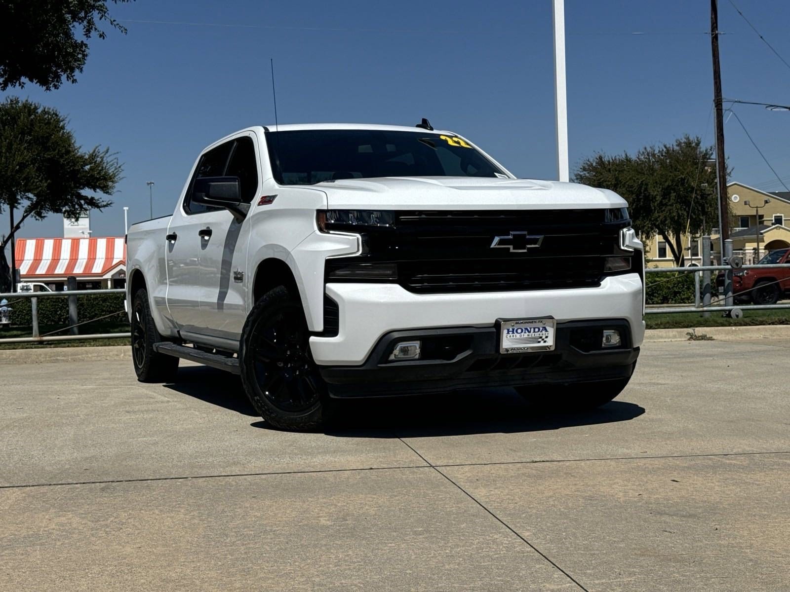 Used 2022 Chevrolet Silverado 1500 Limited RST with VIN 3GCUYEET4NG134930 for sale in Mckinney, TX