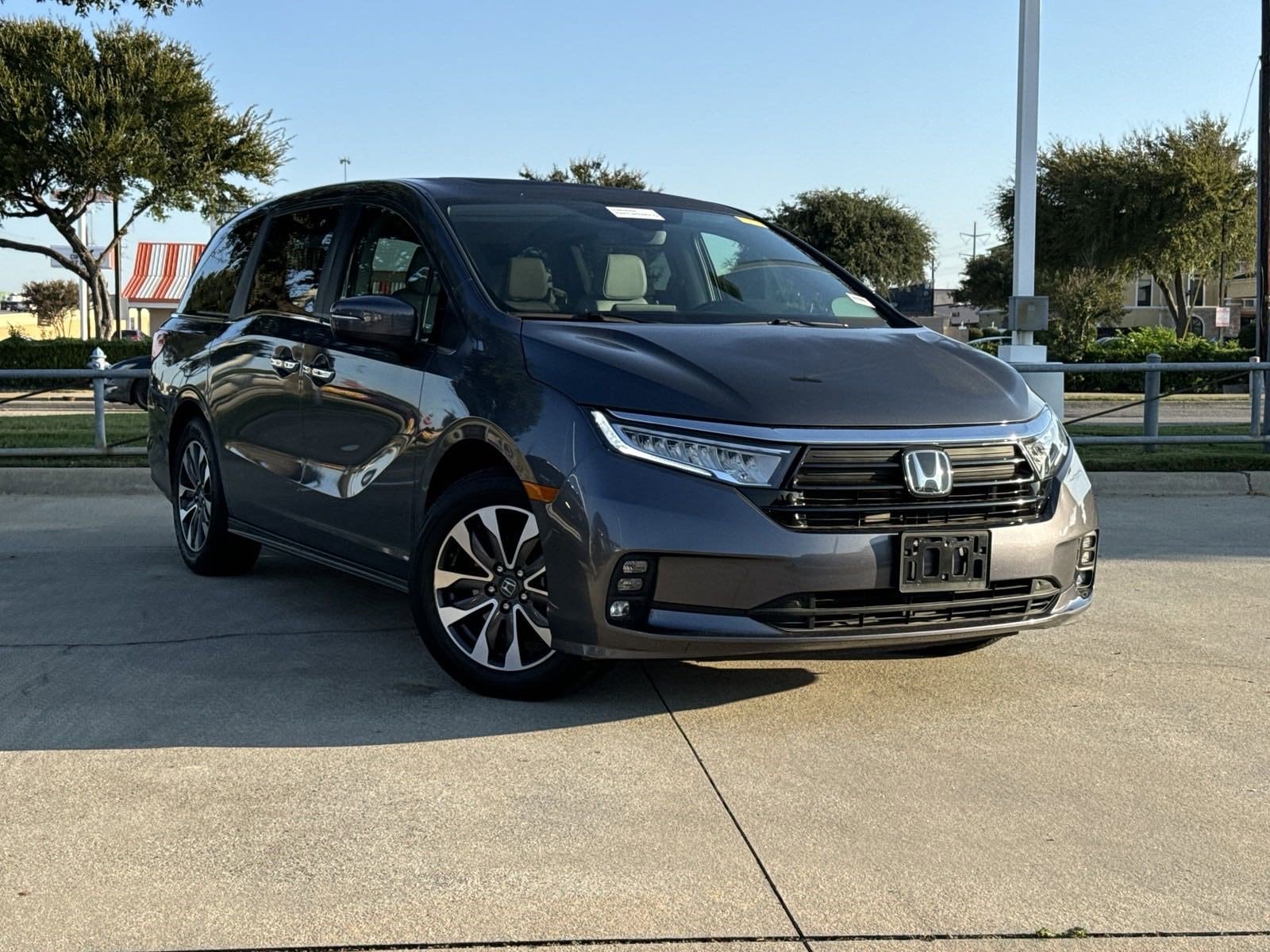 Certified 2023 Honda Odyssey EX-L with VIN 5FNRL6H69PB060154 for sale in Mckinney, TX