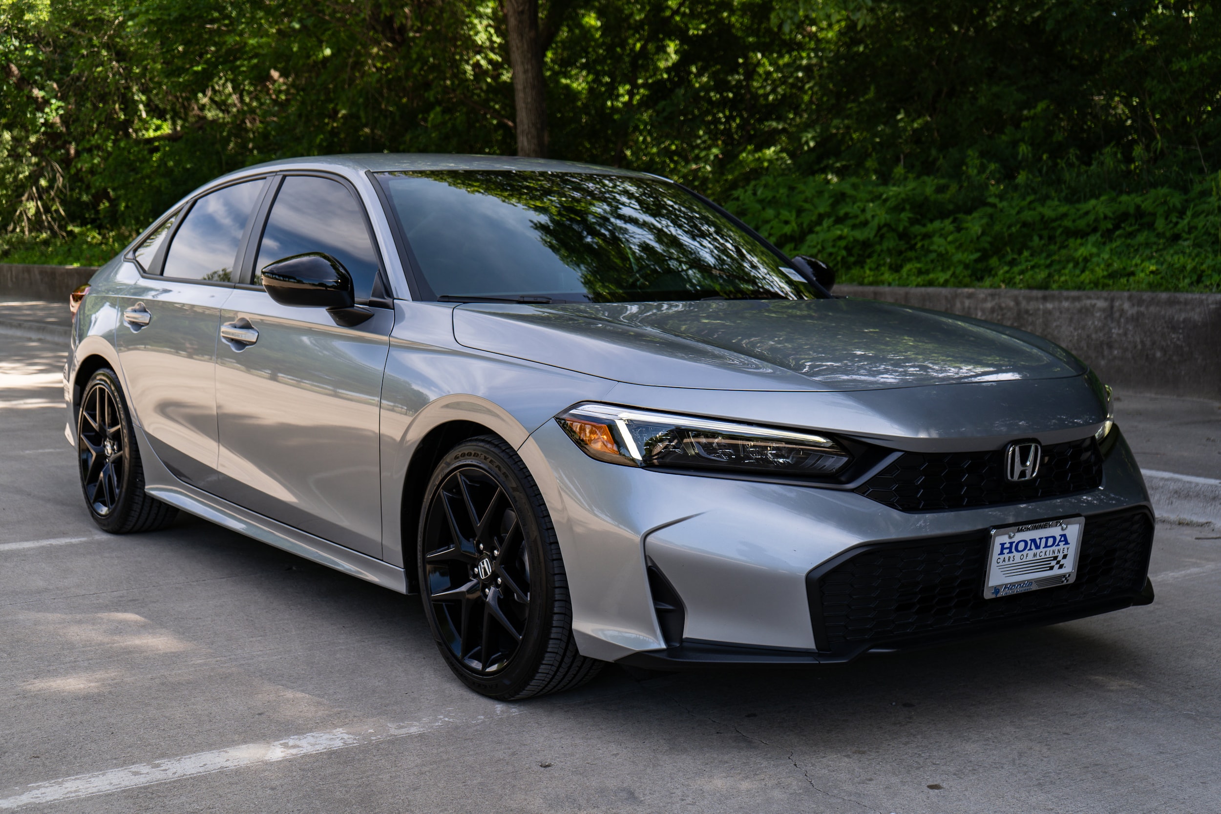 Certified 2025 Honda Civic Sport with VIN 2HGFE2F53SH571072 for sale in Mckinney, TX