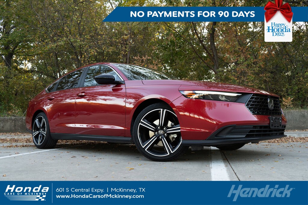 Certified 2024 Honda Accord Hybrid Sport Sedan