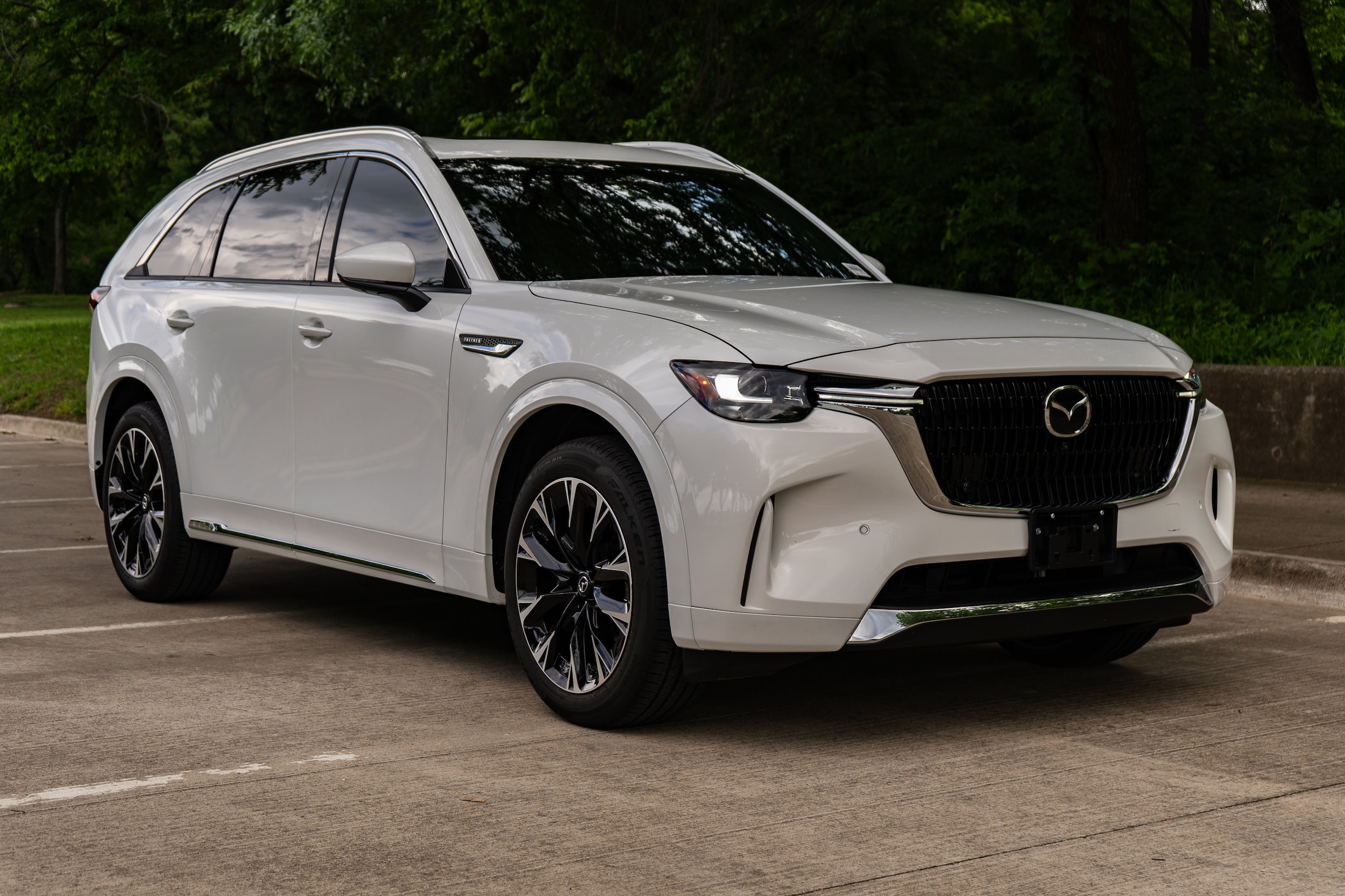 Used 2025 Mazda CX-90 Turbo S Premium Package with VIN JM3KKDHC0S1208814 for sale in Mckinney, TX