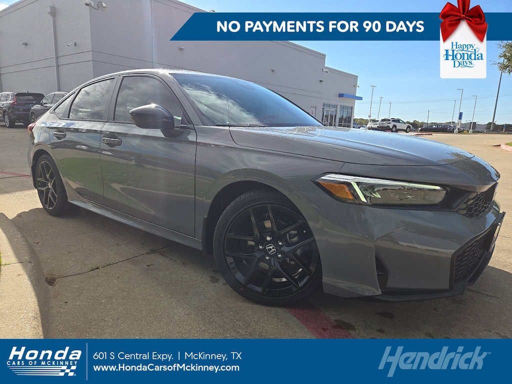 New 2026 Honda Civic Sport Sedan