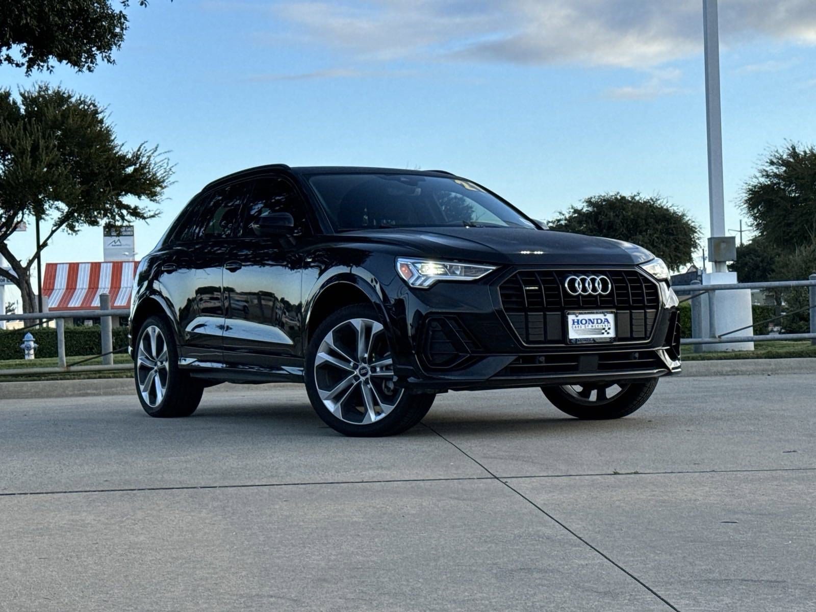 Used 2021 Audi Q3 S Line Premium Plus with VIN WA1EECF36M1070249 for sale in Mckinney, TX