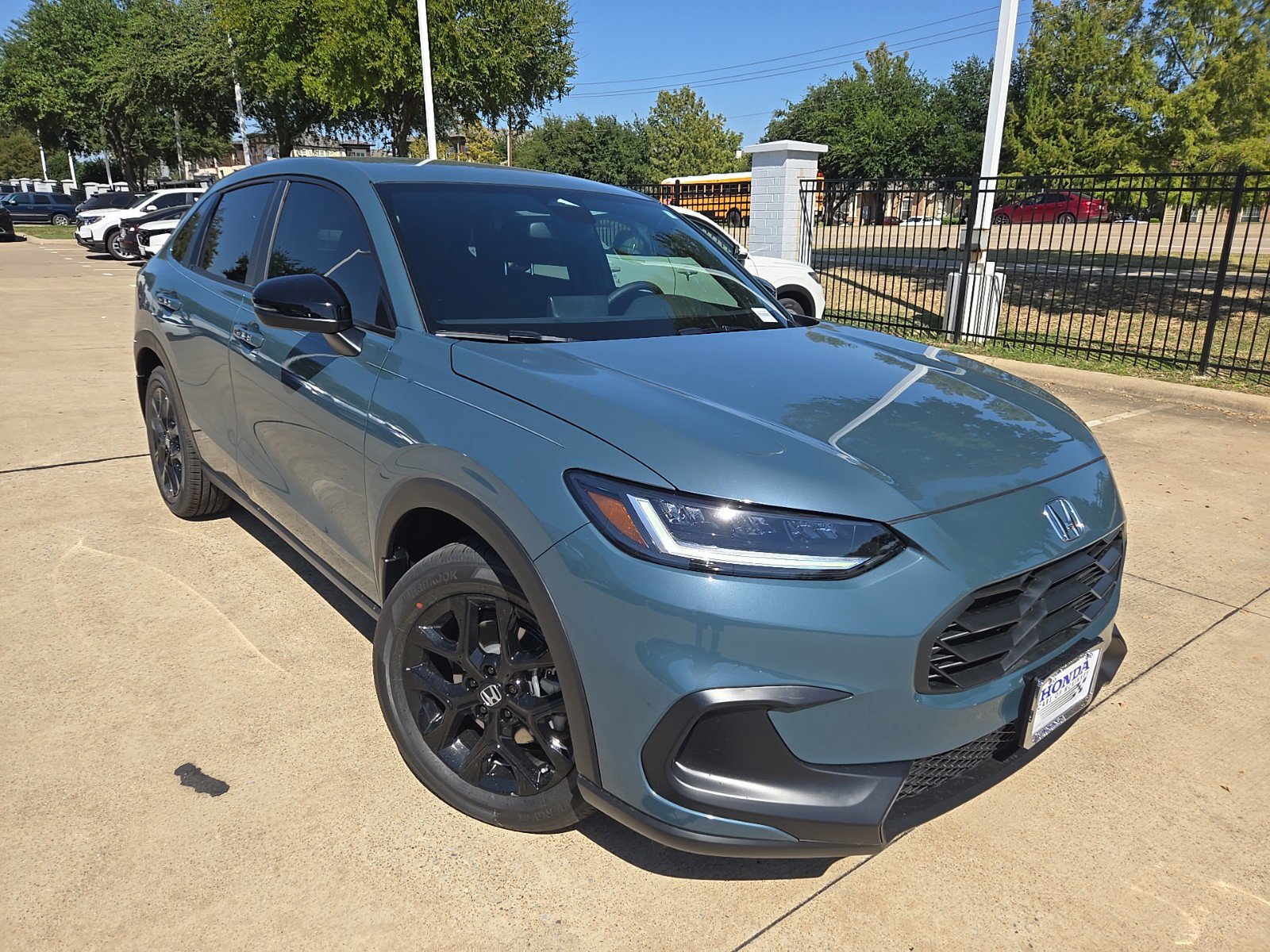 Certified 2025 Honda HR-V Sport with VIN 3CZRZ1H59SM758318 for sale in Mckinney, TX