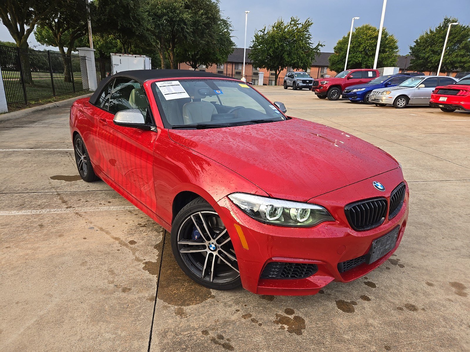 Used 2018 BMW 2 Series M240i with VIN WBA2N1C50JVC28026 for sale in Mckinney, TX