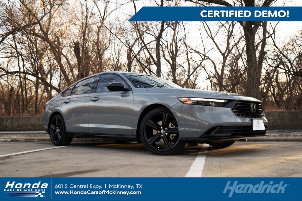 Certified 2025 Honda Accord Hybrid Sport-L Sedan