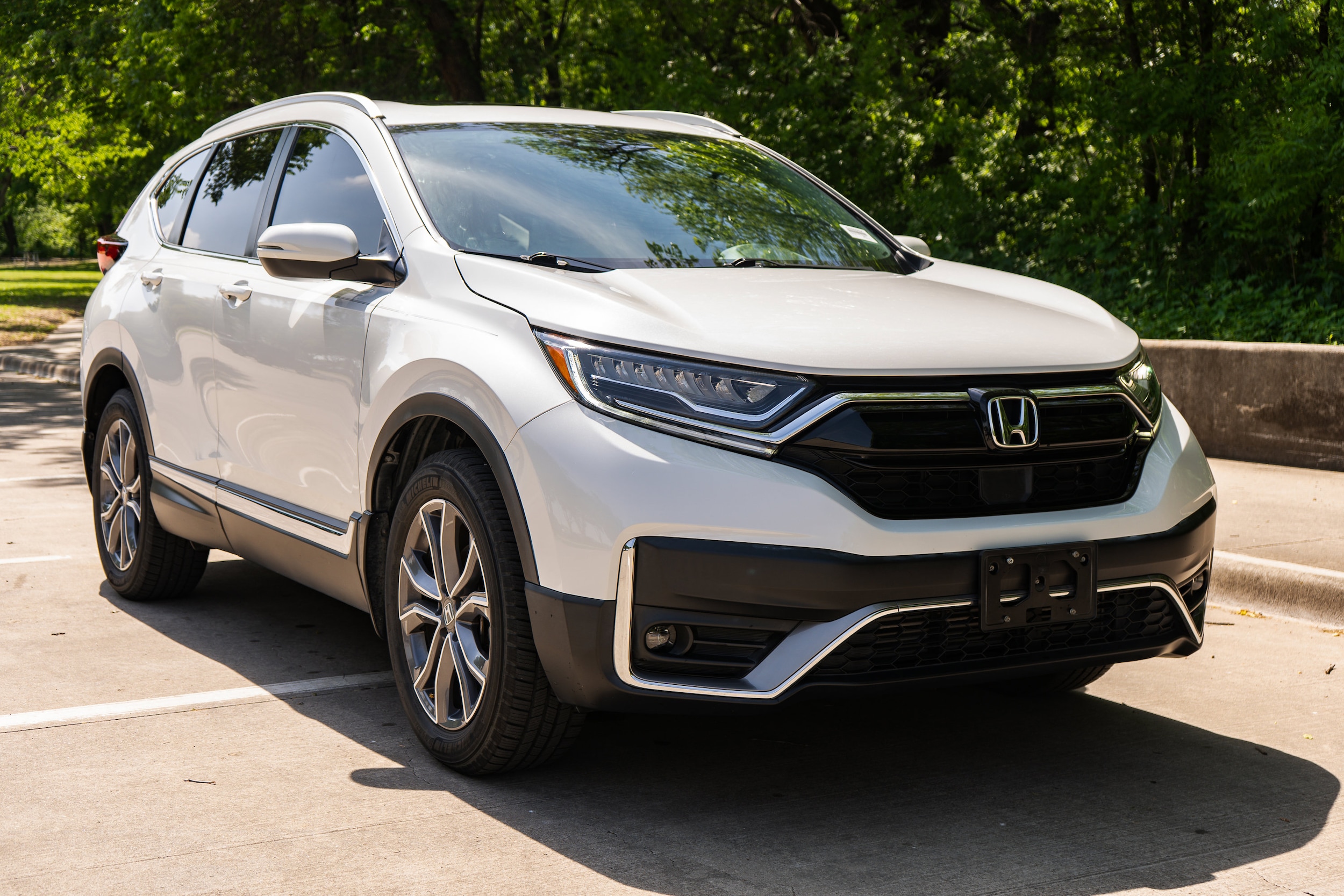 Certified 2021 Honda CR-V Touring with VIN 2HKRW2H90MH658463 for sale in Mckinney, TX