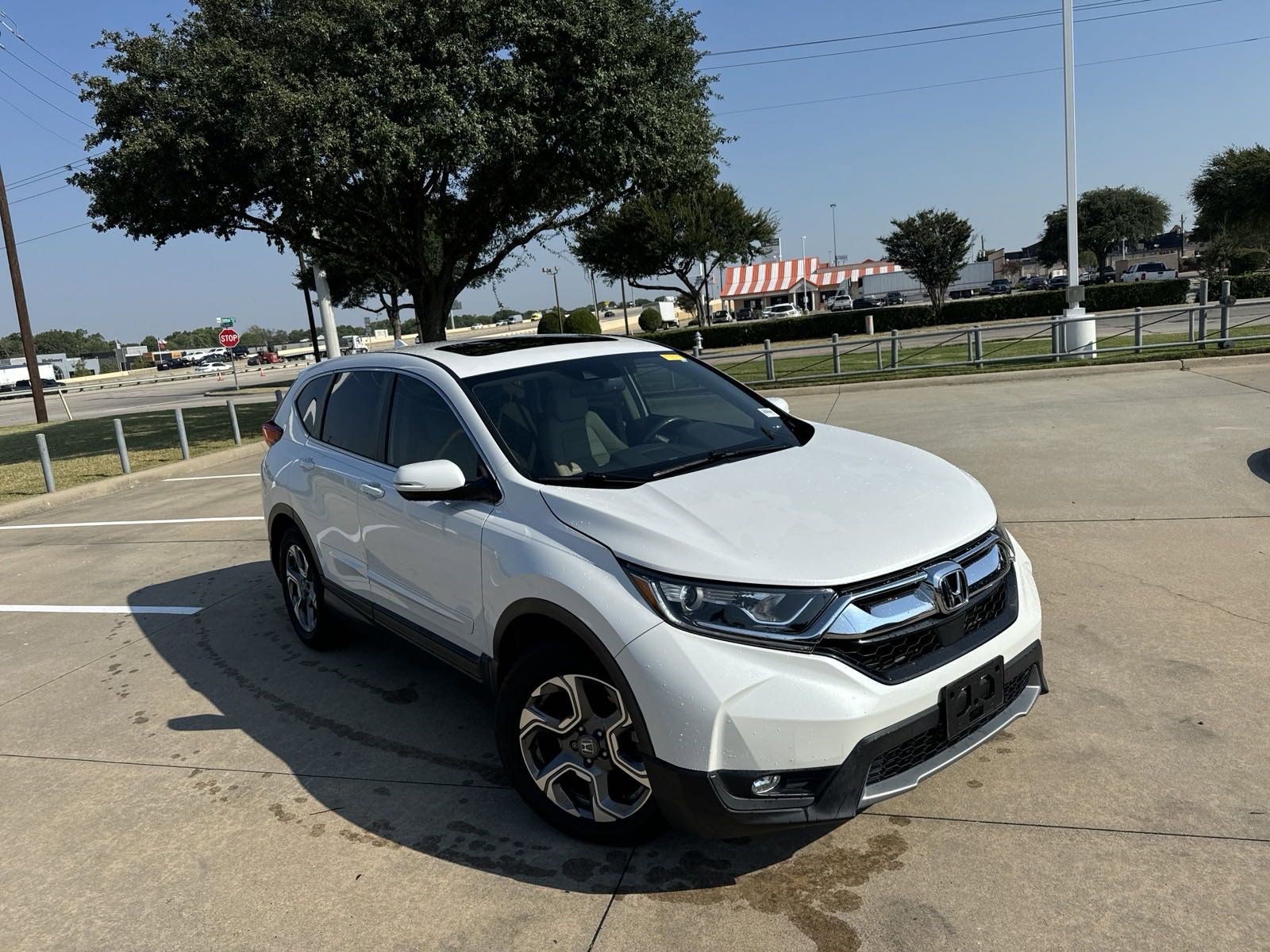 Certified 2019 Honda CR-V EX-L with VIN 5J6RW1H8XKA024335 for sale in Mckinney, TX