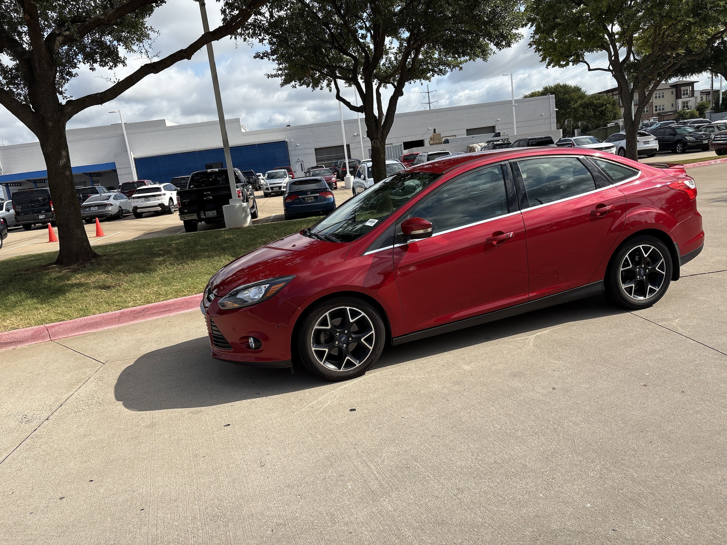 Used 2012 Ford Focus Titanium with VIN 1FAHP3J29CL145353 for sale in Mckinney, TX