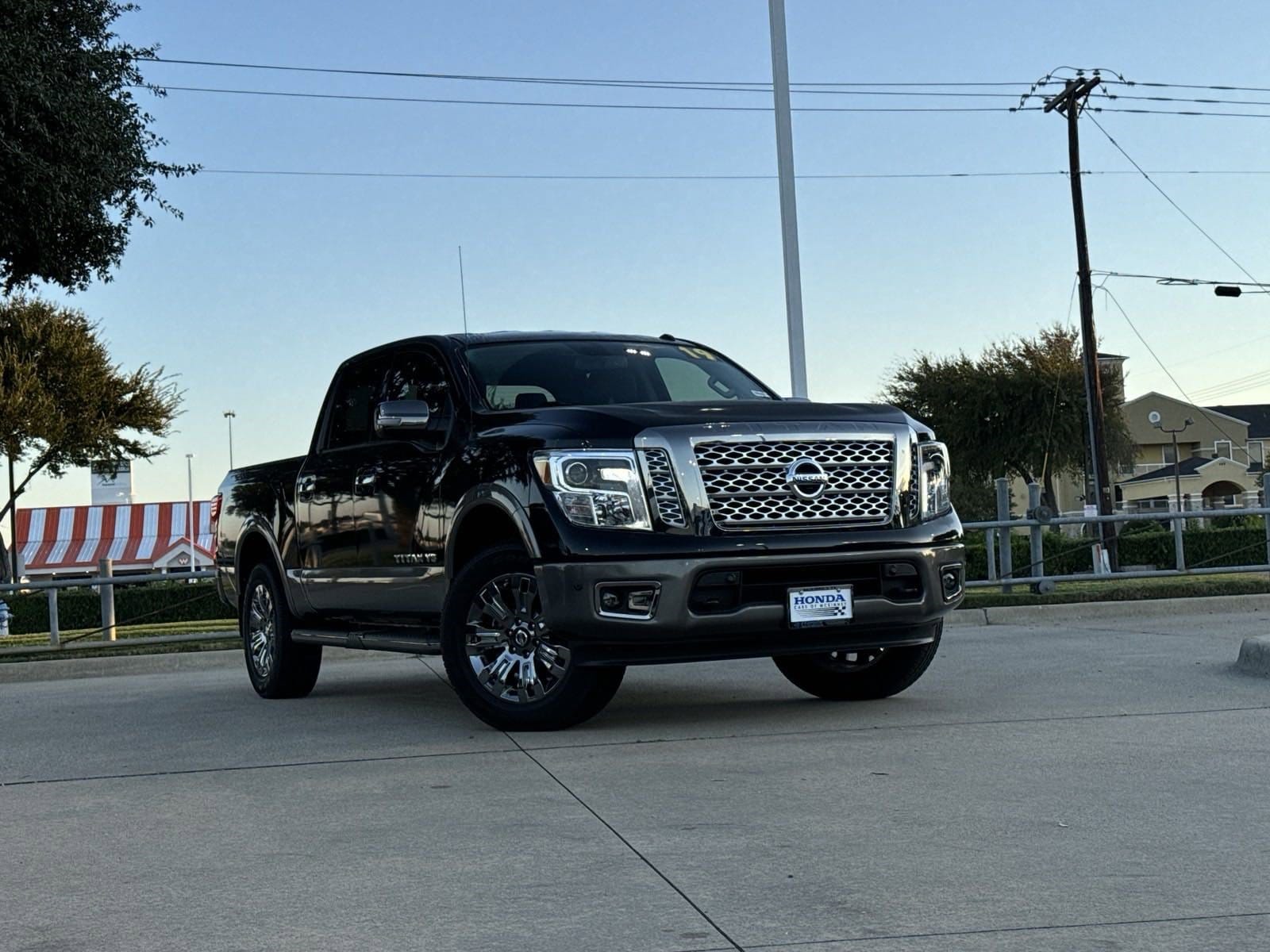 Used 2019 Nissan Titan Platinum Reserve with VIN 1N6AA1E5XKN526201 for sale in Mckinney, TX