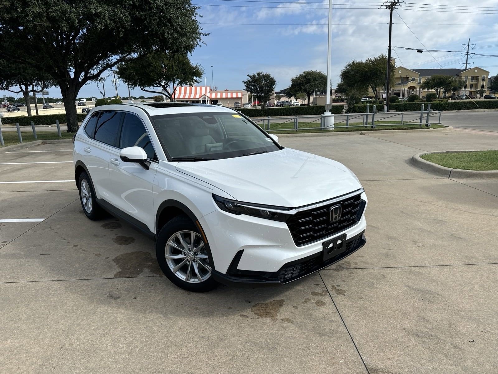 Certified 2024 Honda CR-V EX-L with VIN 7FARS4H76RE015471 for sale in Mckinney, TX