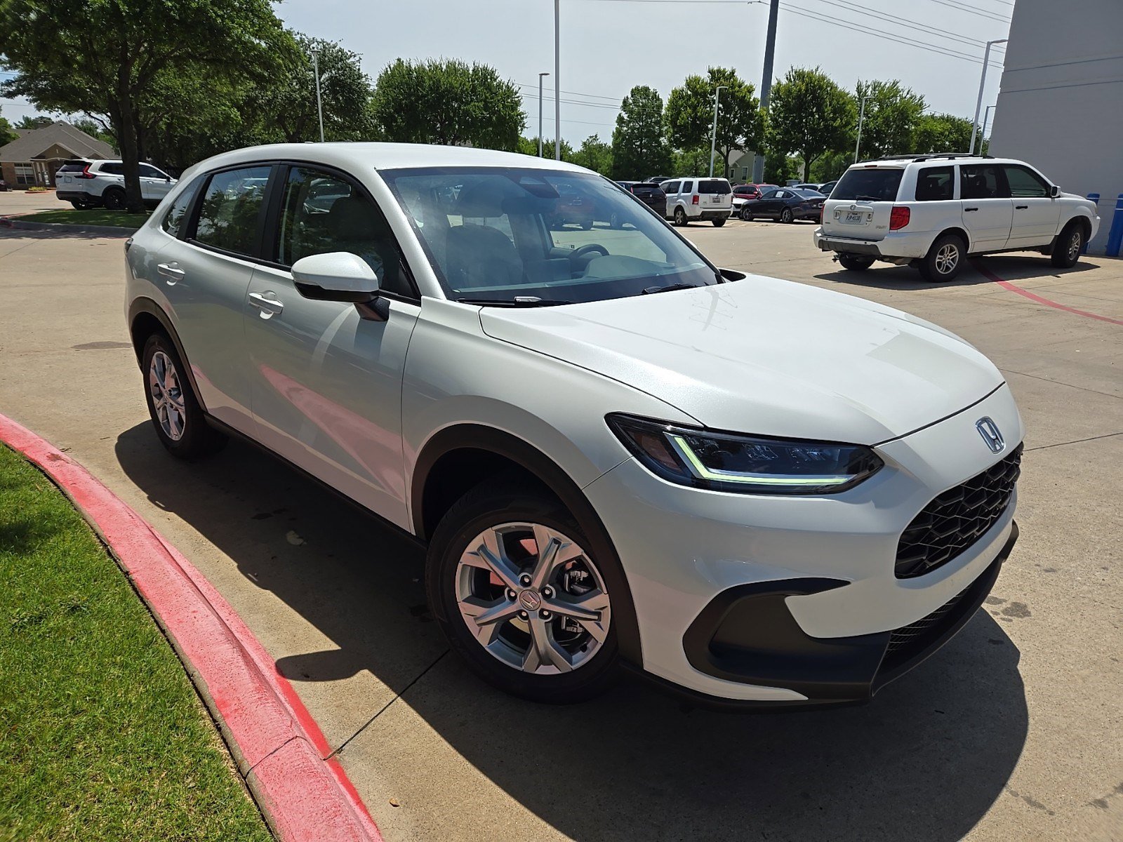 Certified 2025 Honda HR-V LX with VIN 3CZRZ1H32SM701019 for sale in Mckinney, TX